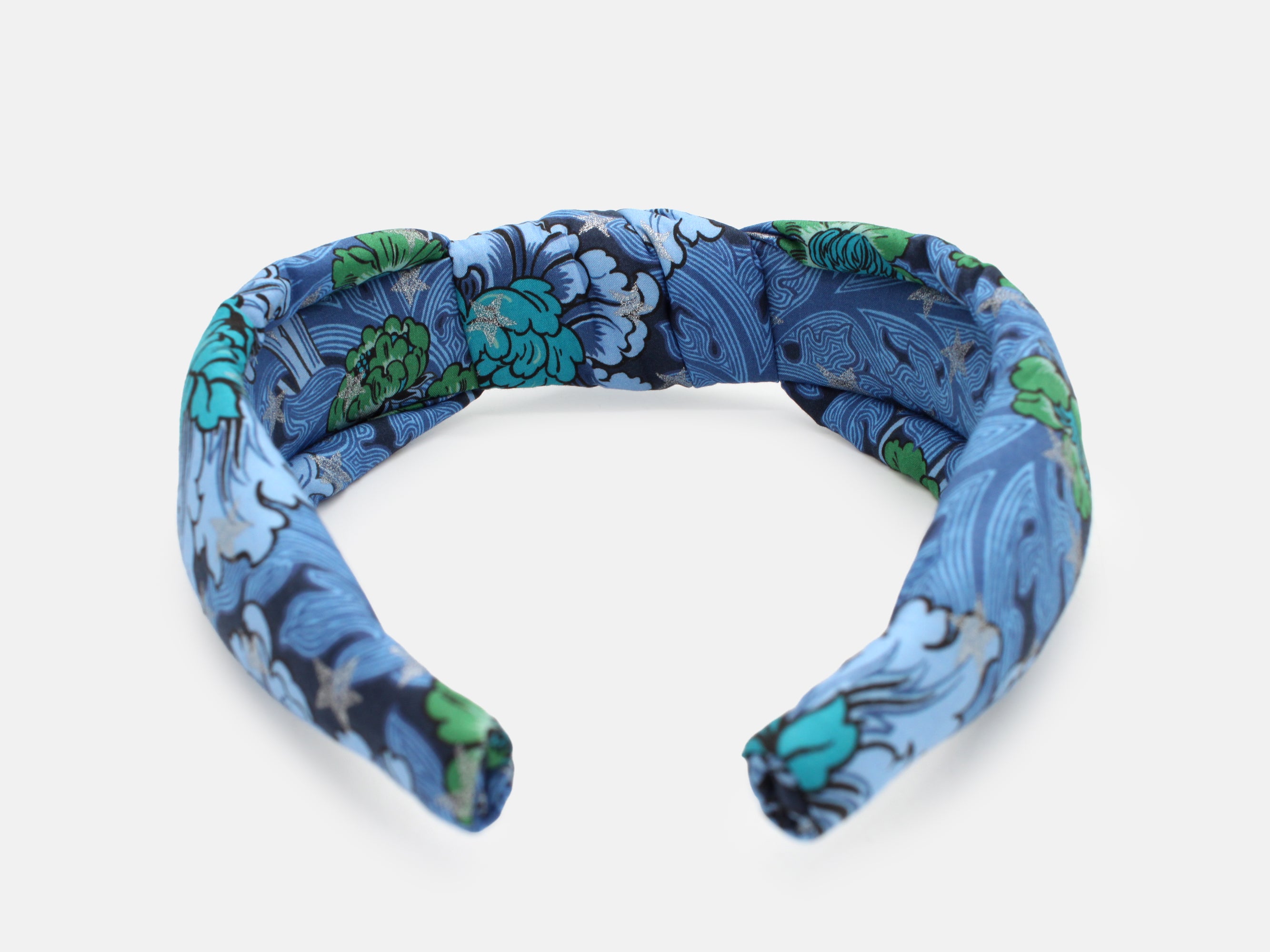 Padded Knot Headband - Liberty December Day Star C Print | Holme & Moss
