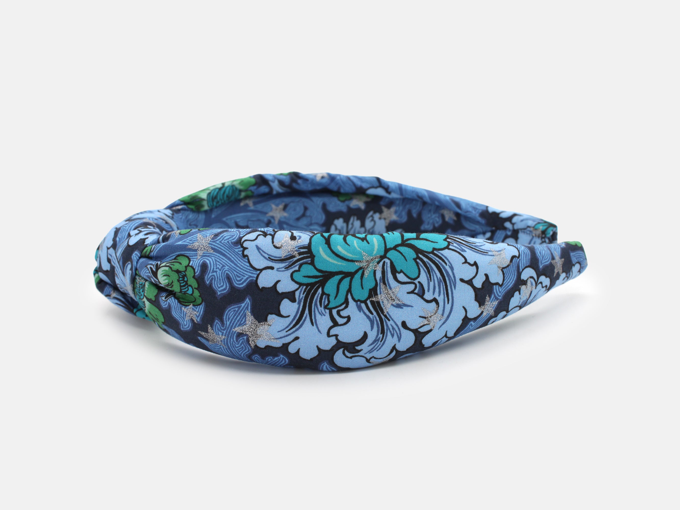 Padded Knot Headband - Liberty December Day Star C Print | Holme & Moss