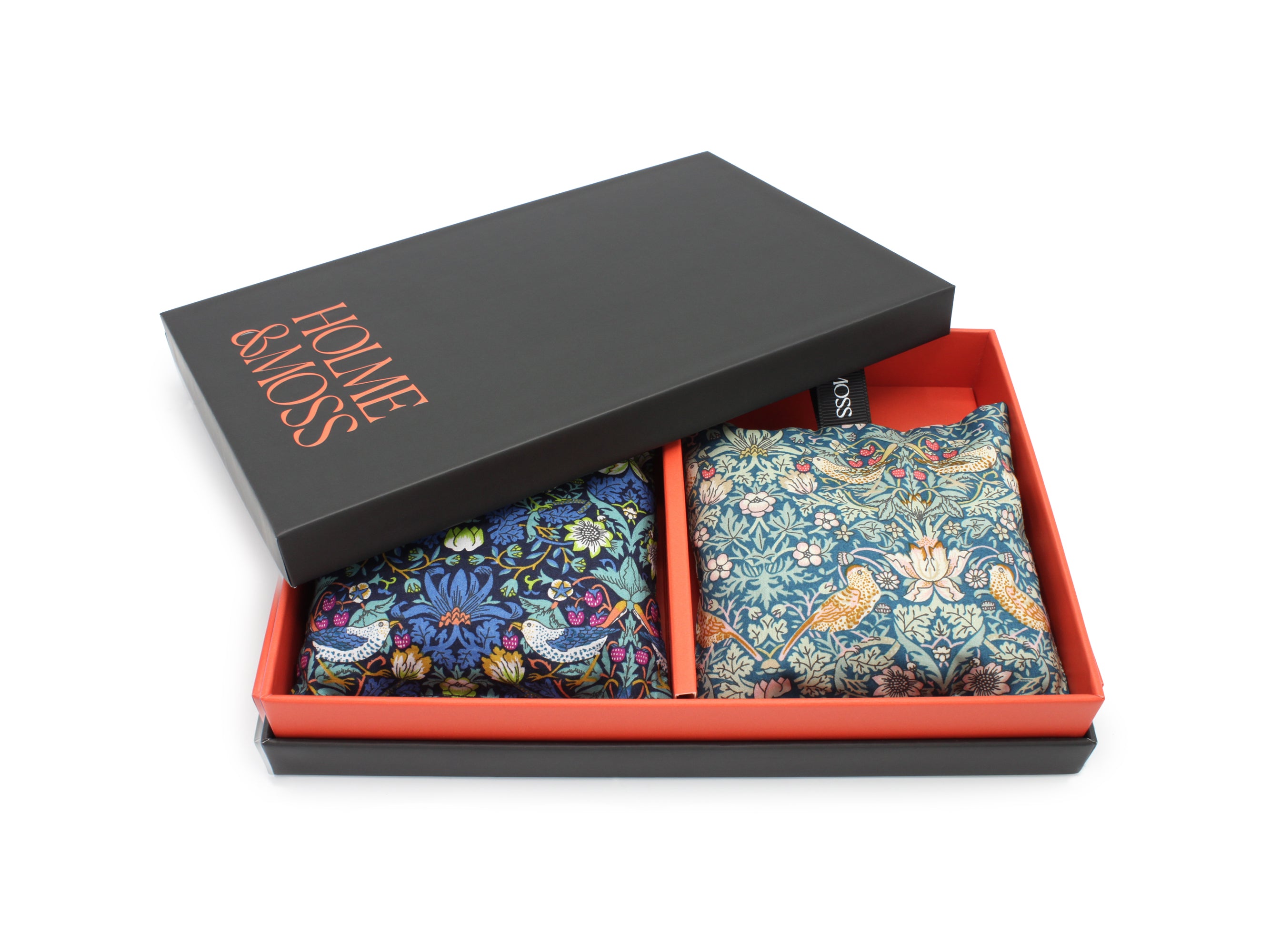 Liberty Fabrics Lavender Bags Gift Box – Set of Two, Strawberry Thief Collection | Holme & Moss