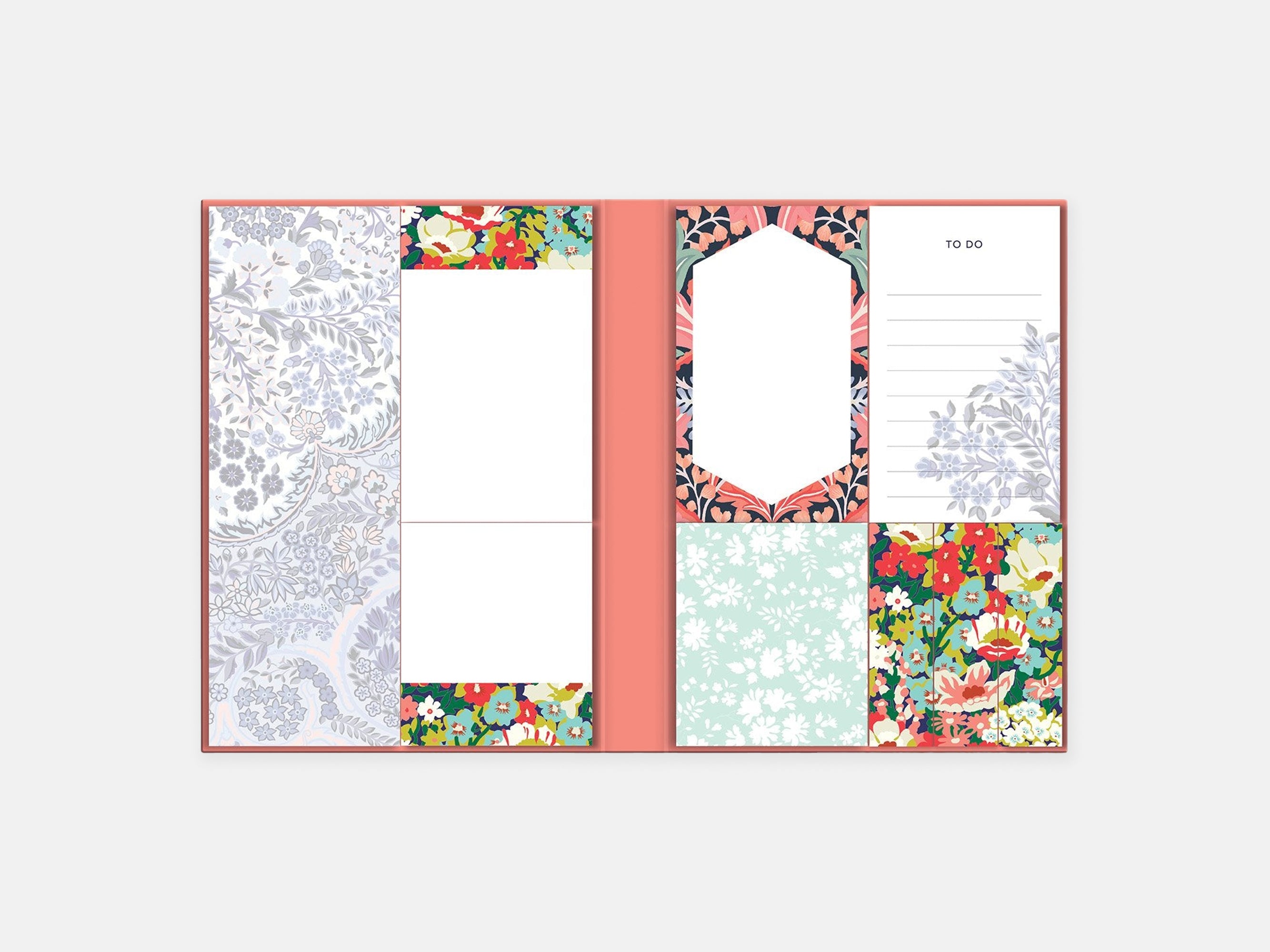 Liberty Floral Sticky Notes Hard Cover Book | Holme & Moss