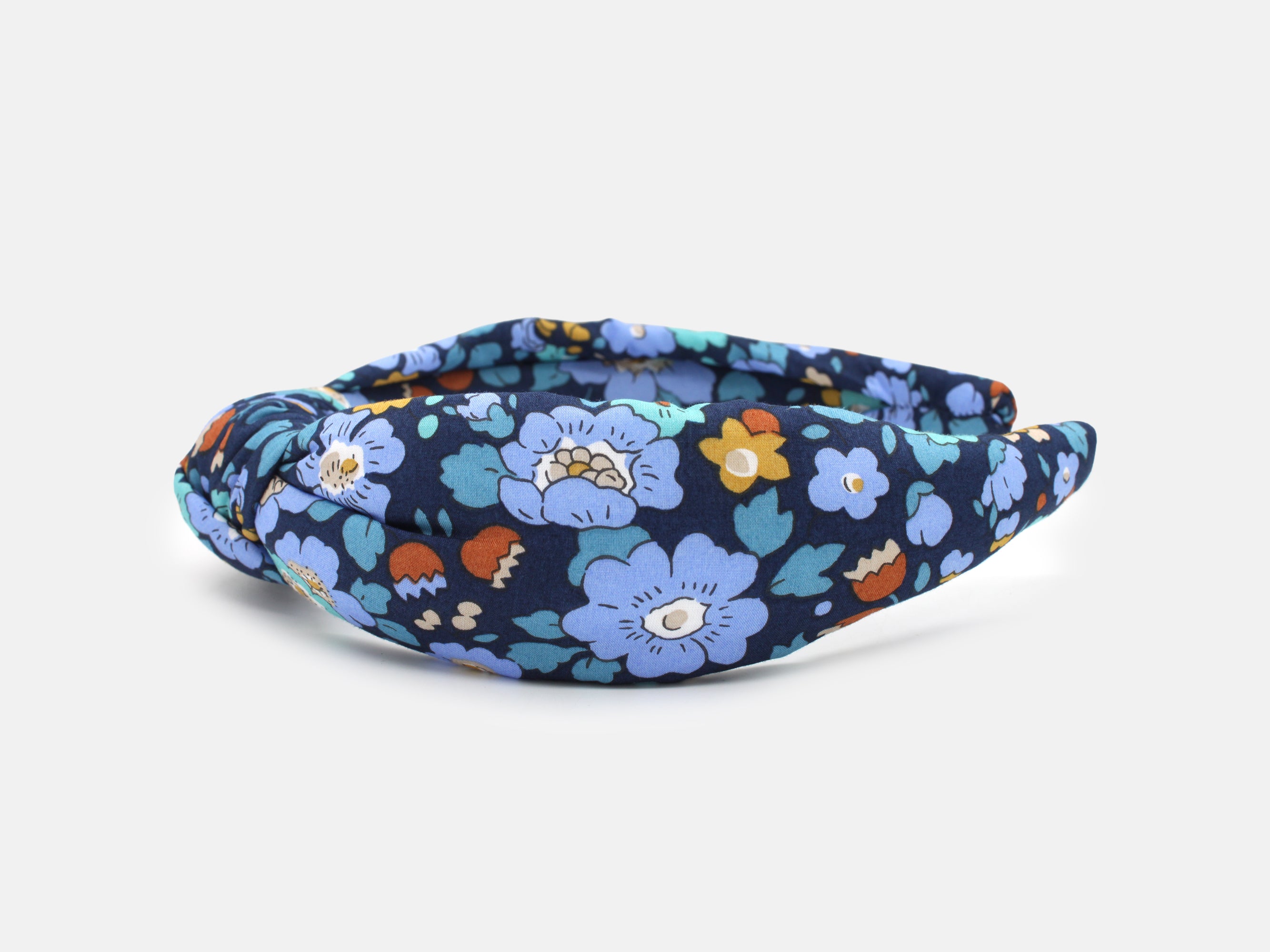 Padded Knot Headband, Liberty Fabrics Betsy Meadow A Print | Holme & Moss