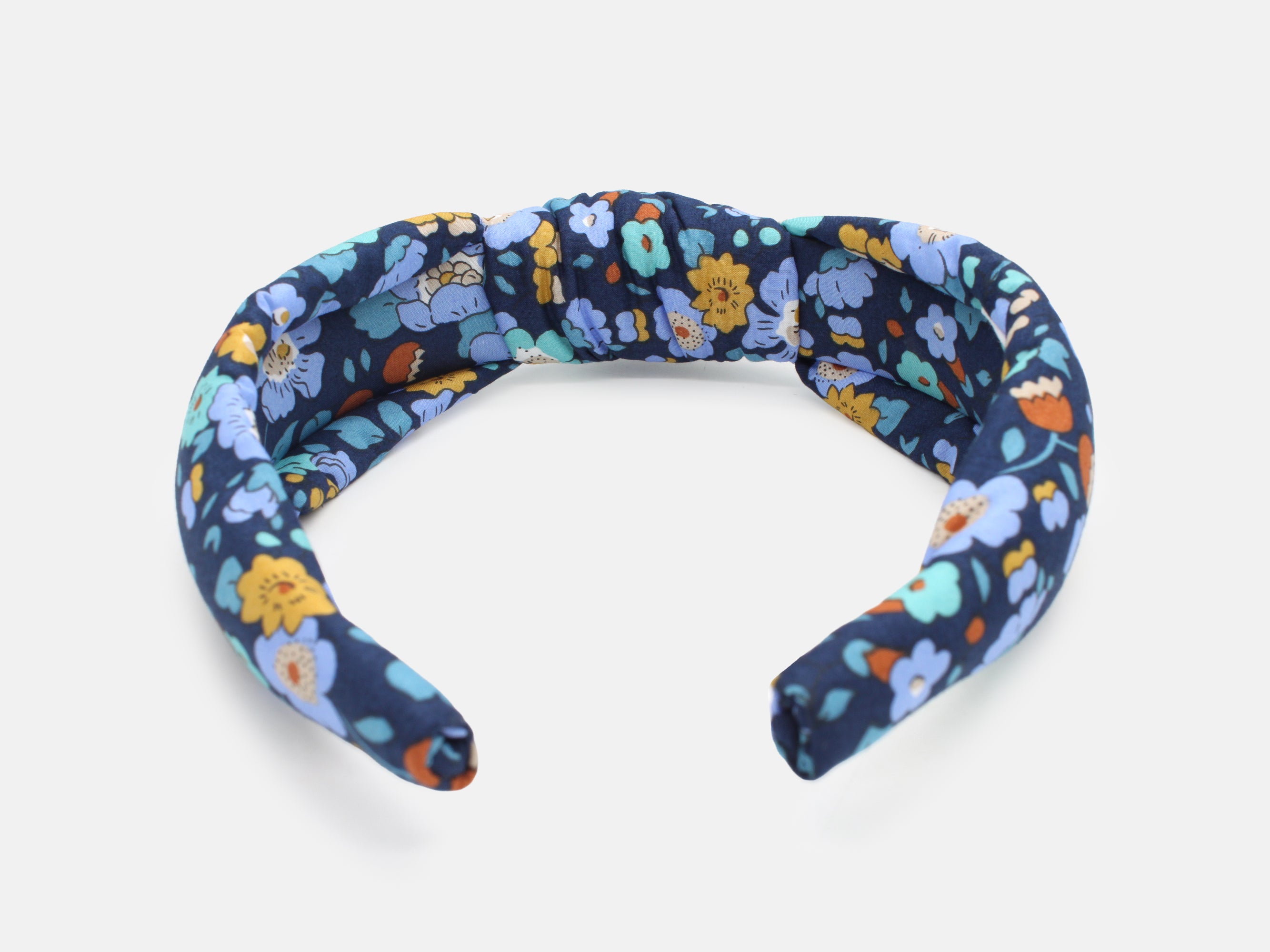 Padded Knot Headband, Liberty Fabrics Betsy Meadow A Print | Holme & Moss