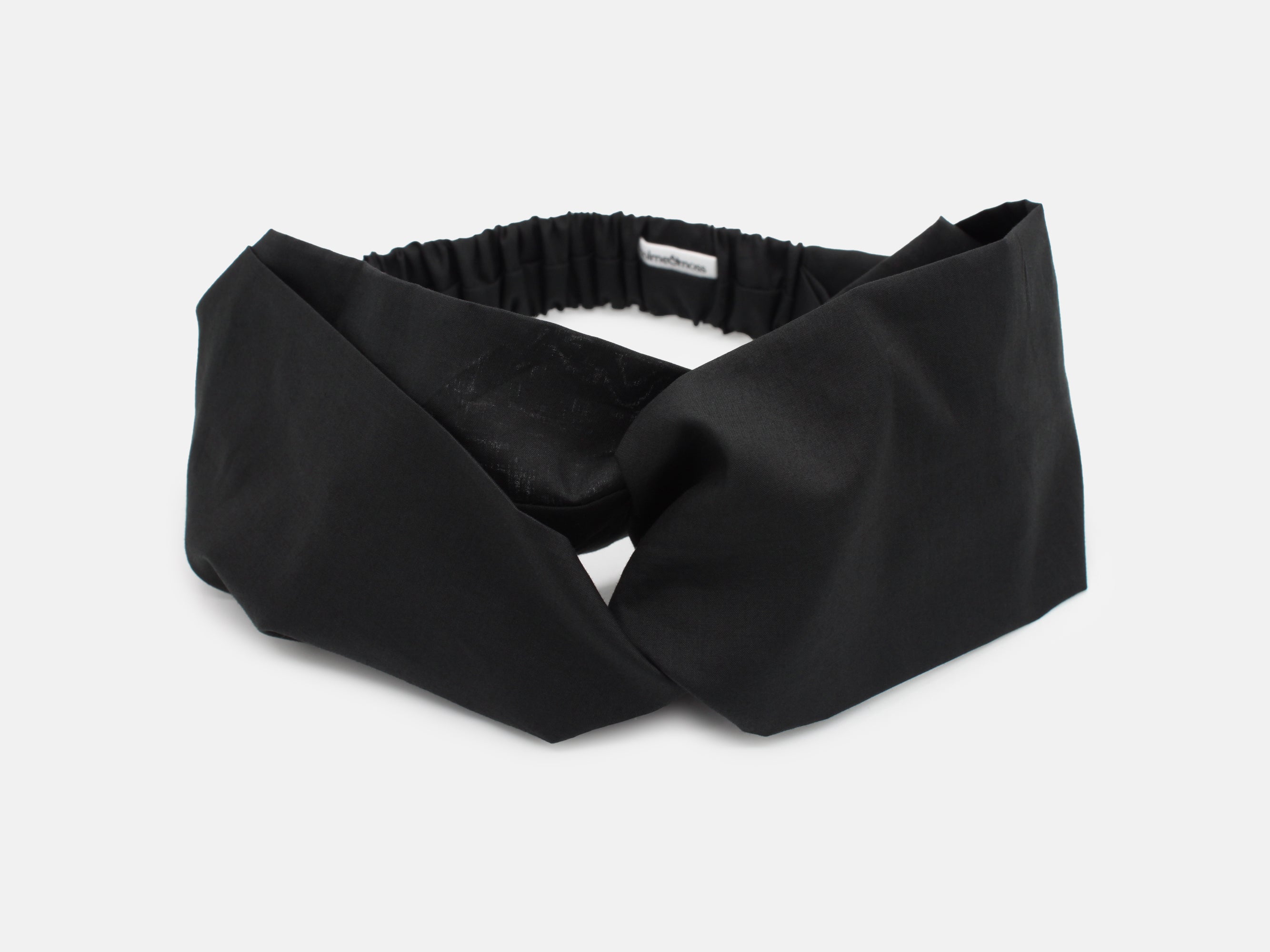 Twist Headband, Liberty London Black F Print | Holme & Moss