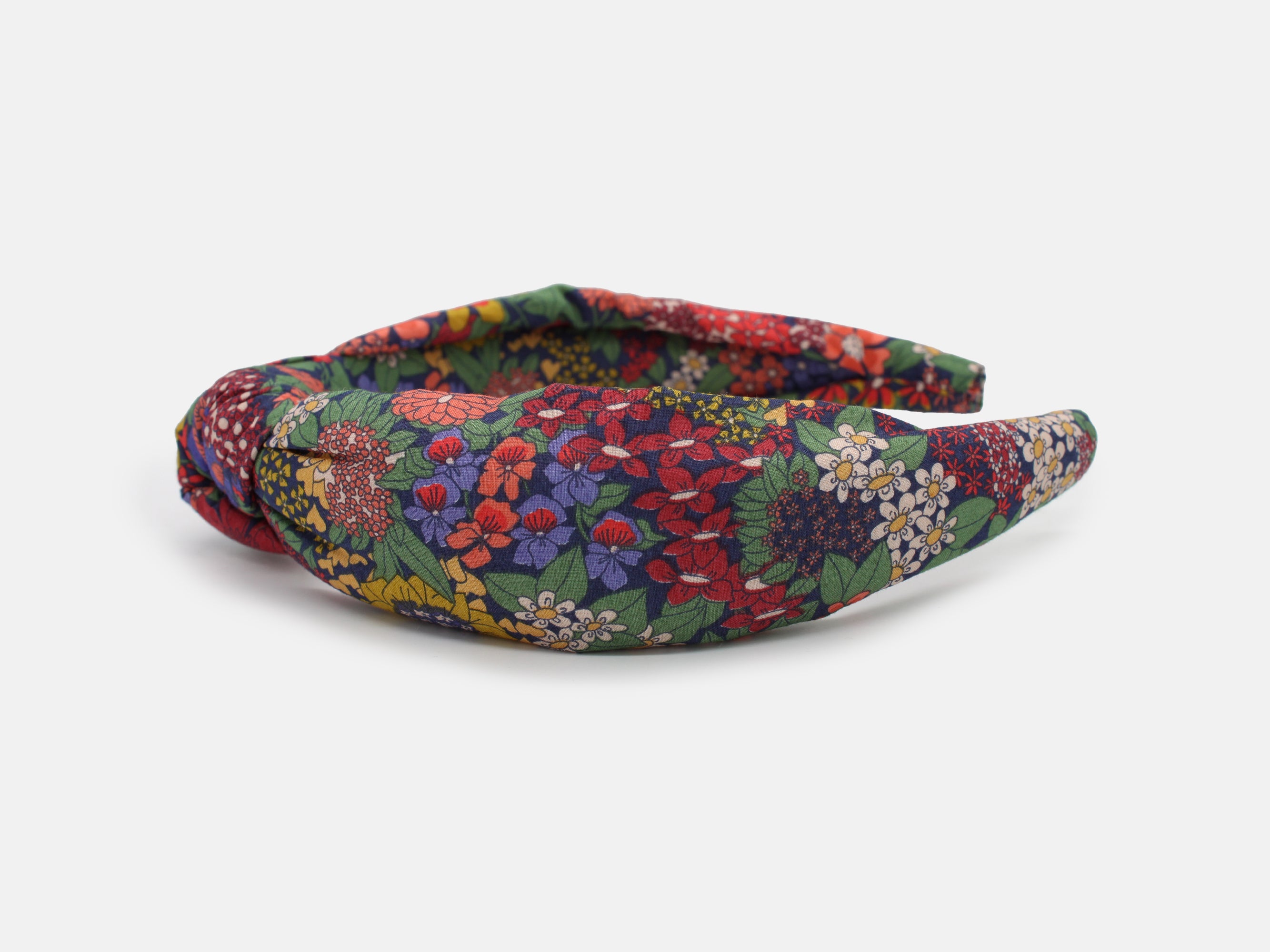 Padded Knot Headband, Liberty London Ciara G Print | Holme & Moss