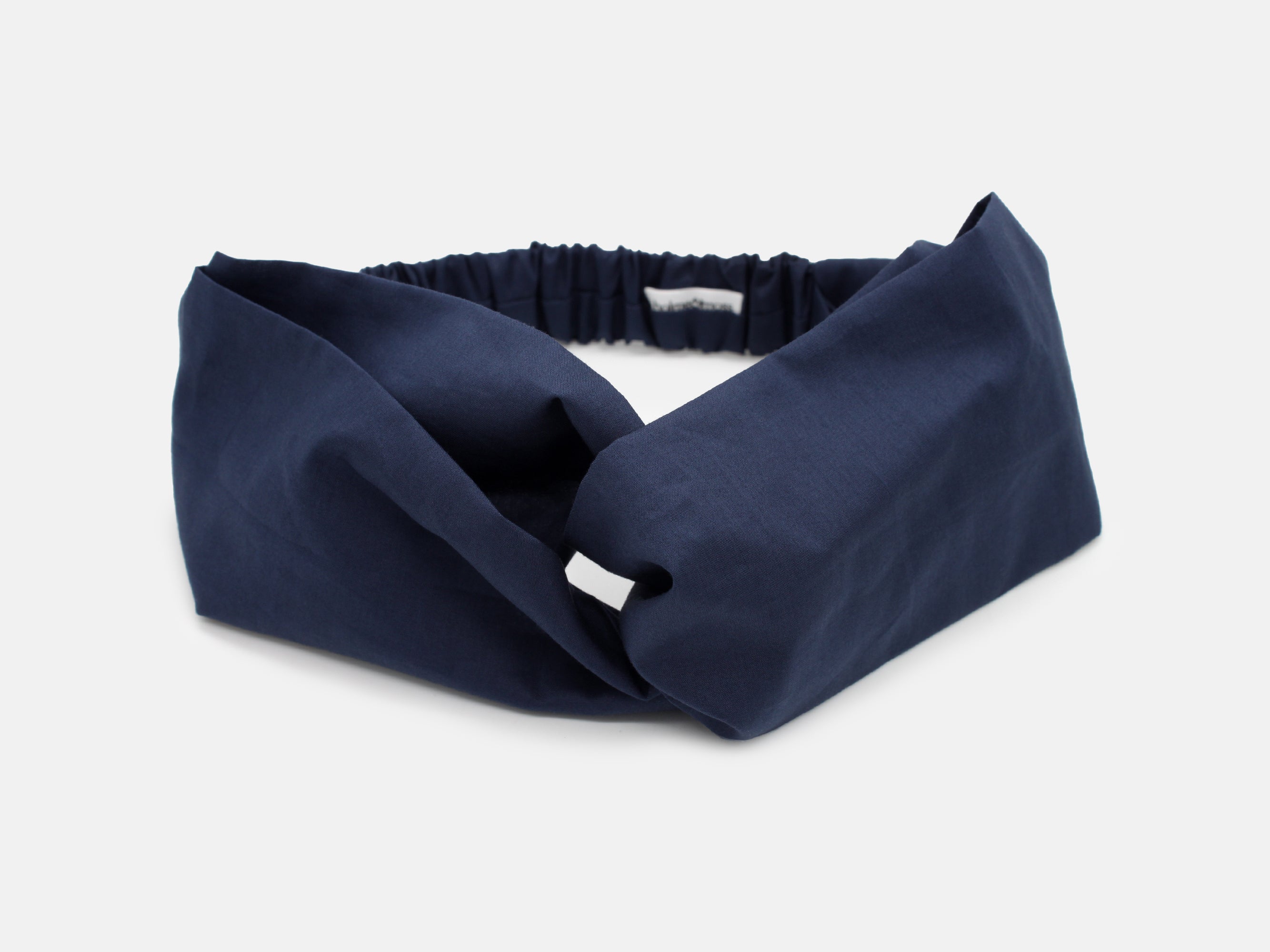 Twist Headband, Liberty London Navy C Print | Holme & Moss