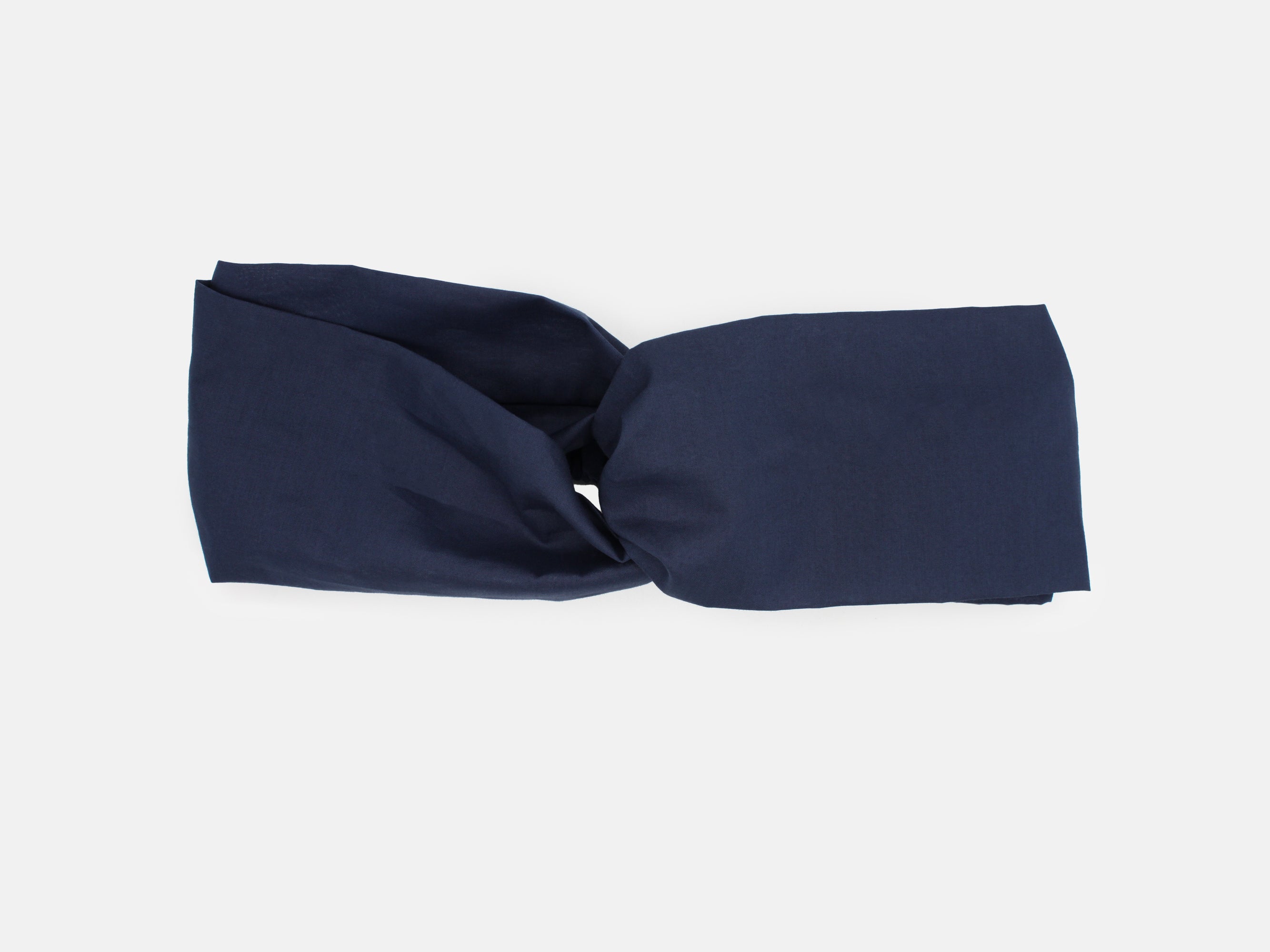 Twist Headband, Liberty London Navy C Print | Holme & Moss