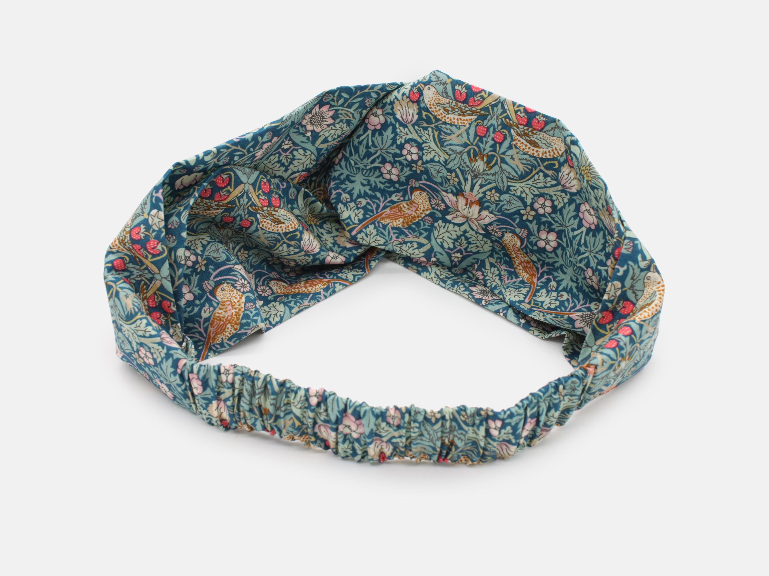 Twist Headband, Liberty London Strawberry Thief P Print | Holme & Moss