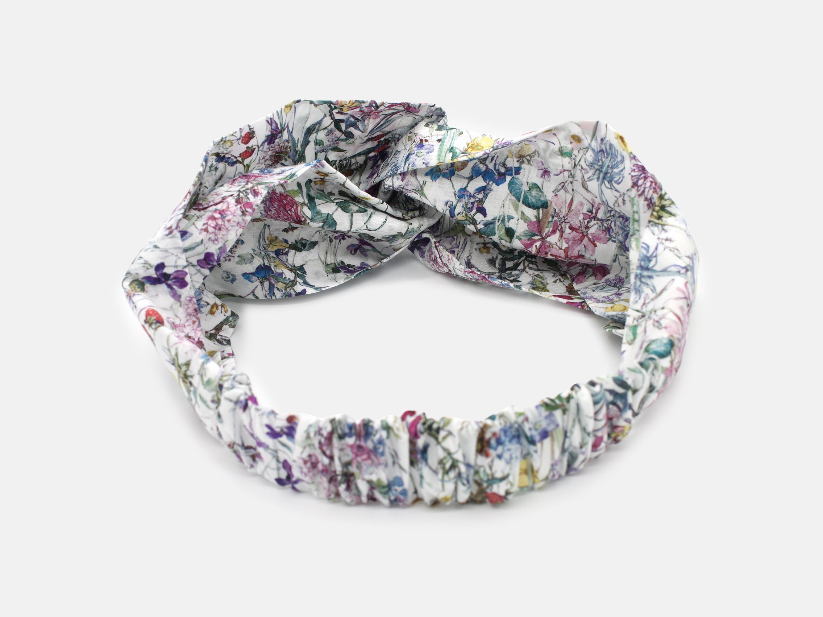 Twist Headband, Liberty London Wild Flowers Print | Holme & Moss