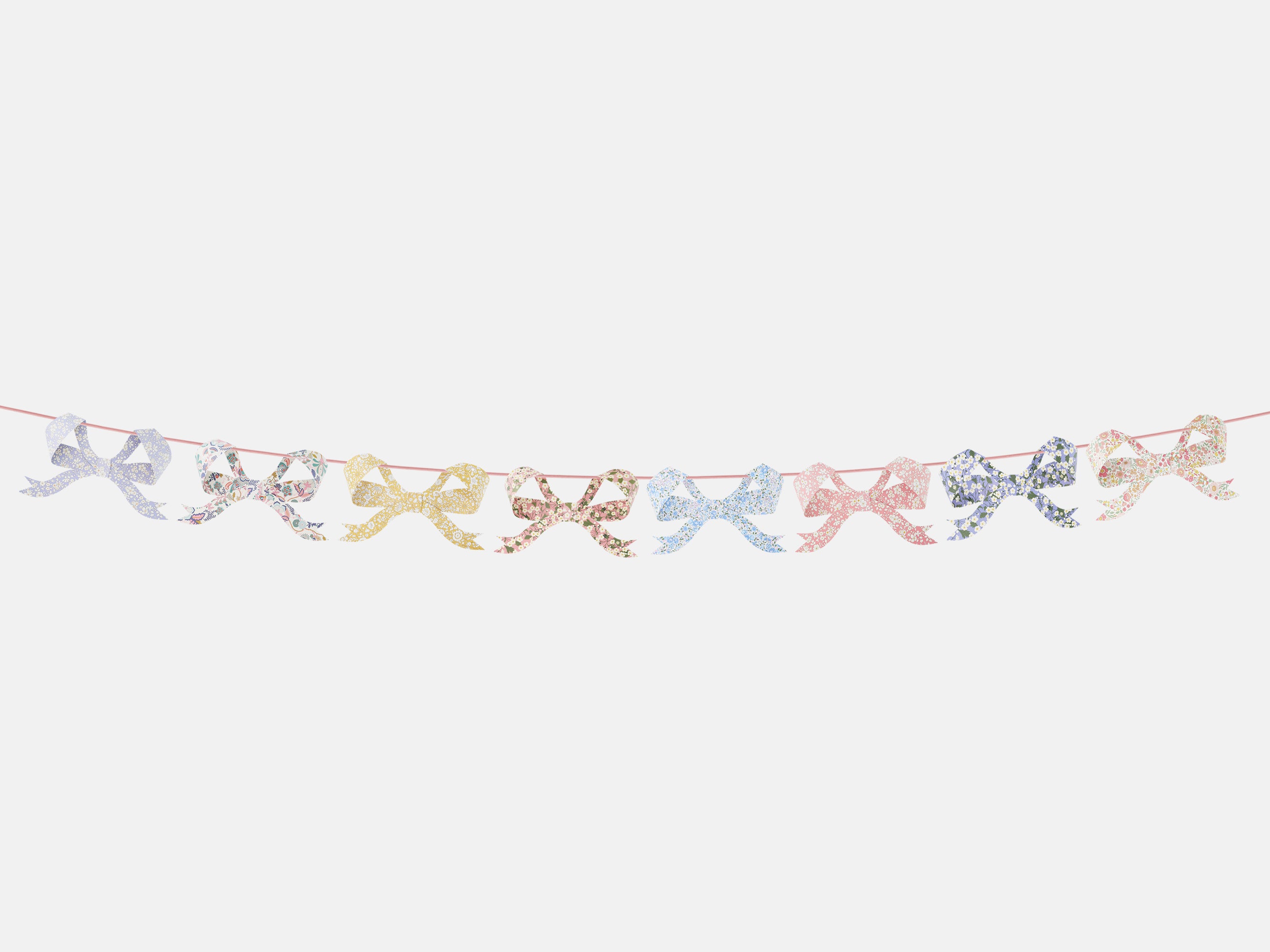 Meri Meri x Liberty Bow Garland | Holme and Moss