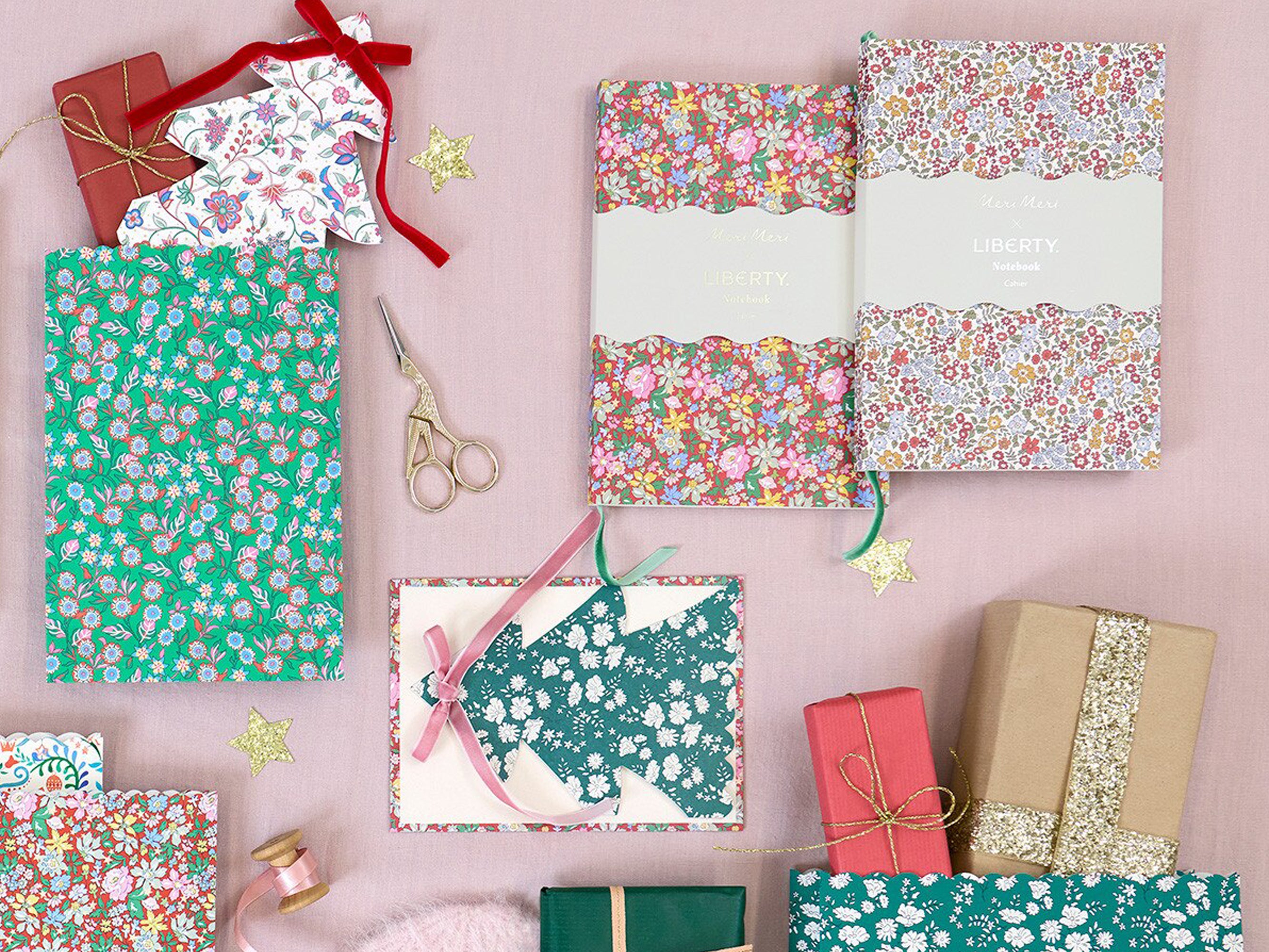 Meri Meri x Liberty Christmas Cards (10)
