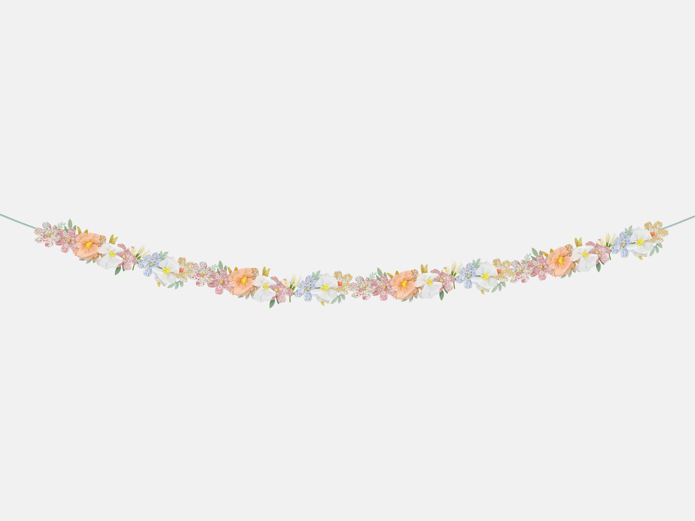 Meri Meri x Liberty Paper Flower Garland | Holme & Moss
