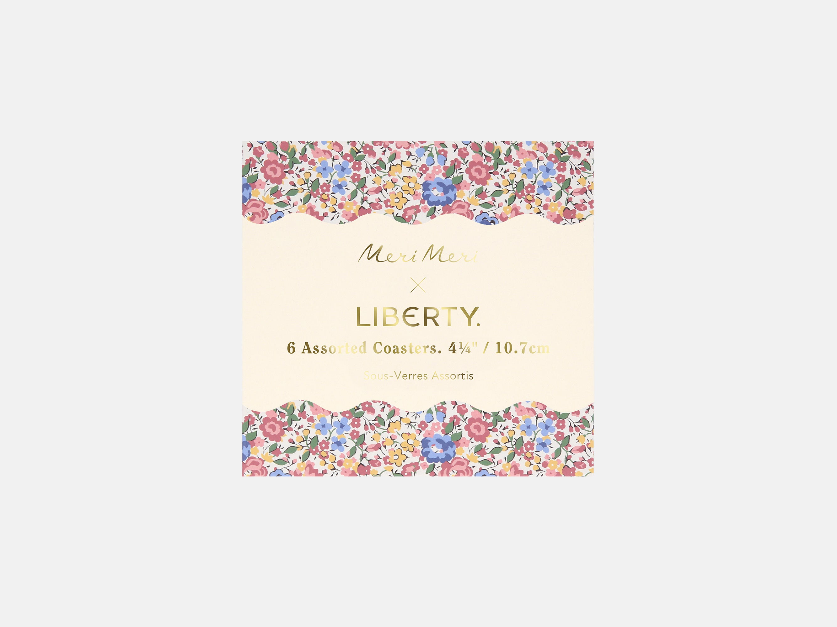 Meri Meri x Liberty Mixed Set Coasters (6) | Holme and Moss