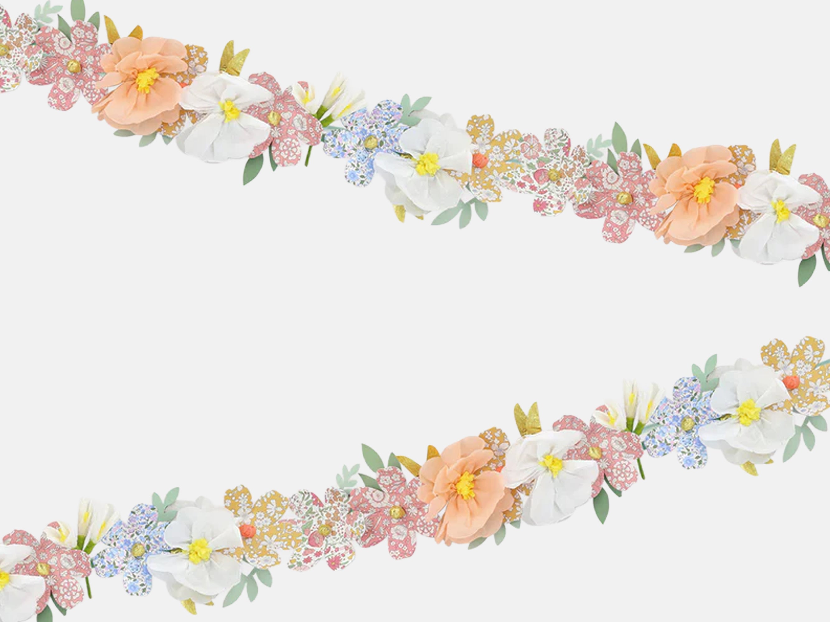 Meri Meri x Liberty Paper Flower Garland | Holme & Moss