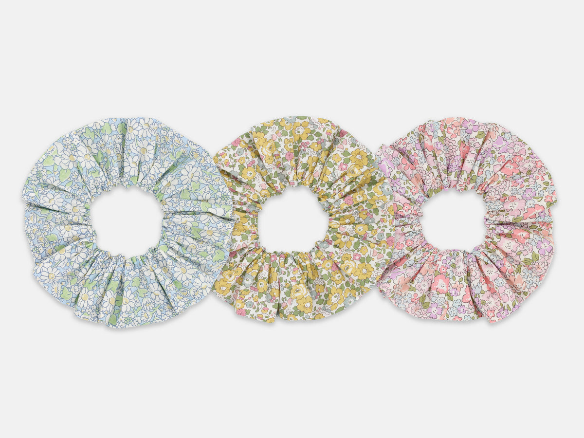 Scrunchie Gift Box - Set of Three, Liberty Fabrics Ditsy Florals Collection | Holme & Moss