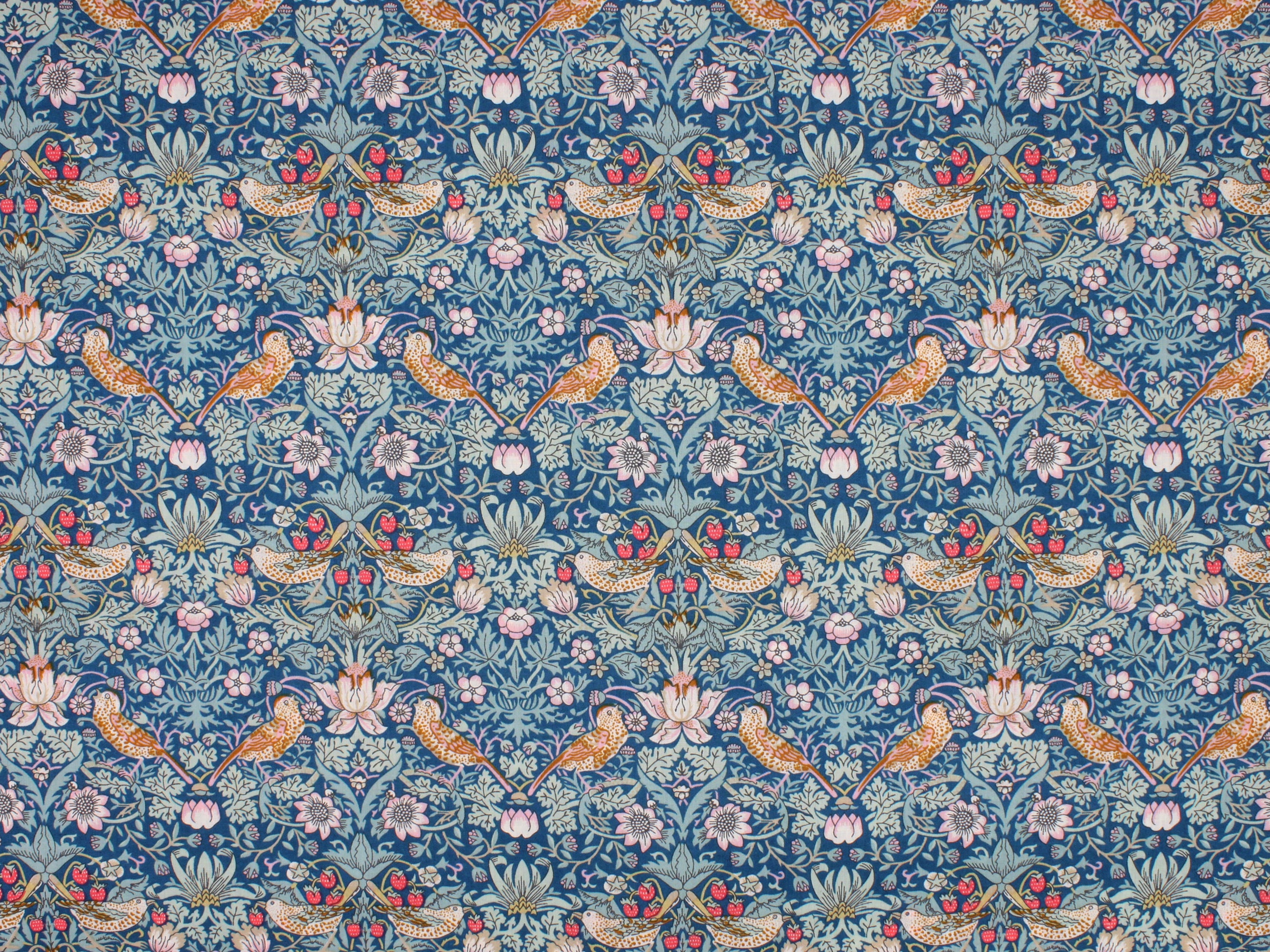Strawberry Thief P Liberty London Tana Lawn Cotton Fabric | Holme & Moss Fabric Shop
