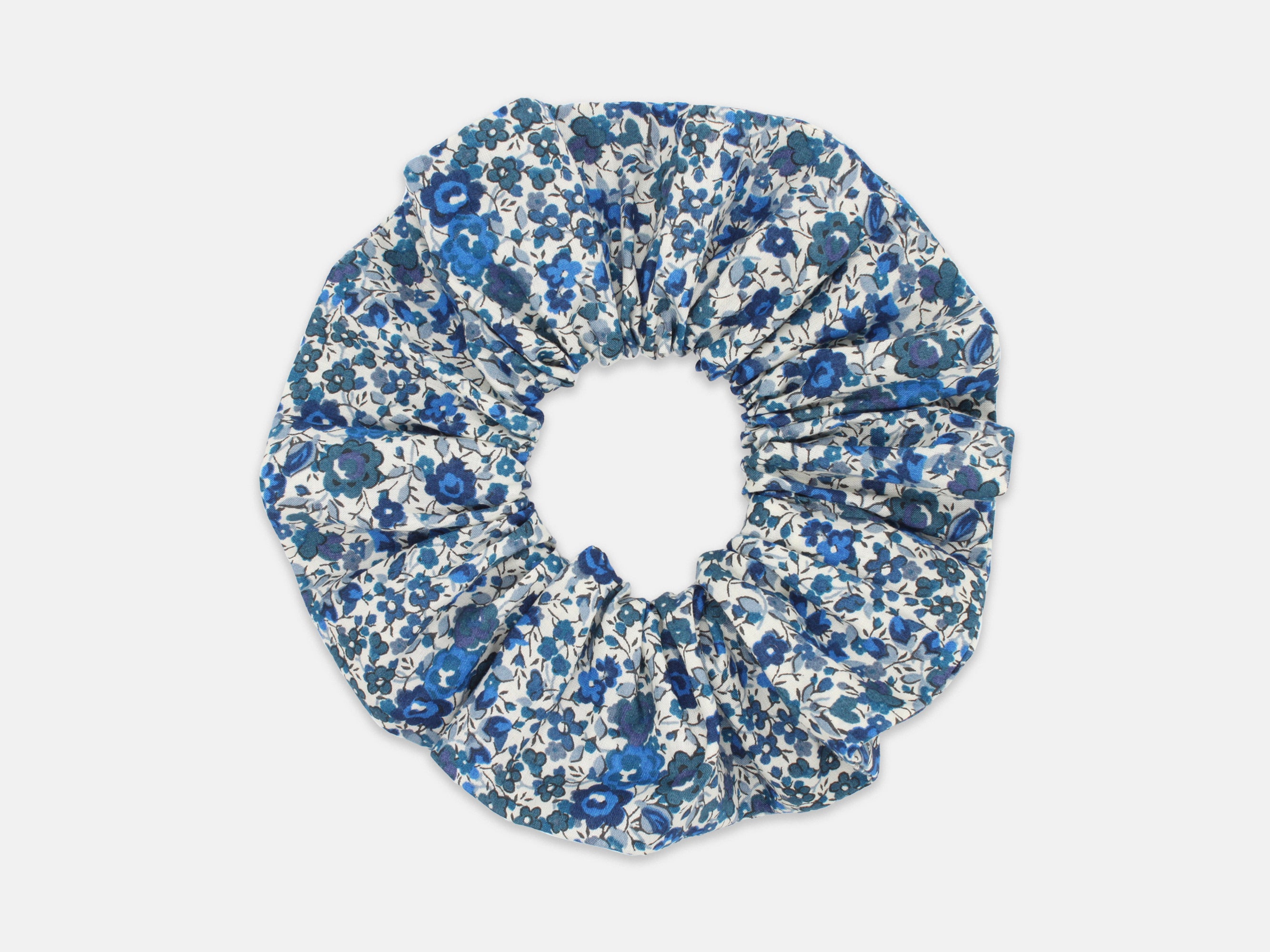 Scrunchie Close Up - Liberty London Emma and Georgina B Print | Holme & Moss
