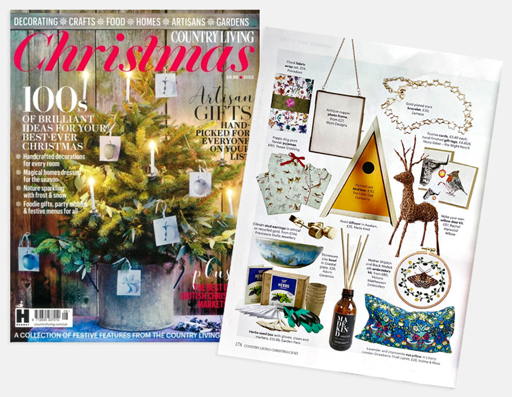 In the press: Country Living Magazine, Christmas Edition