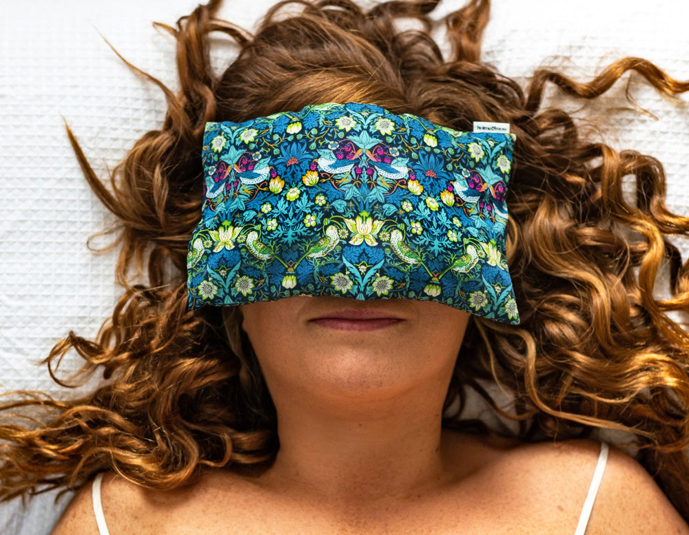 Liberty London Strawberry Thief J Print Lavender and Chamomile Scented Eye Pillow | Holme & Moss