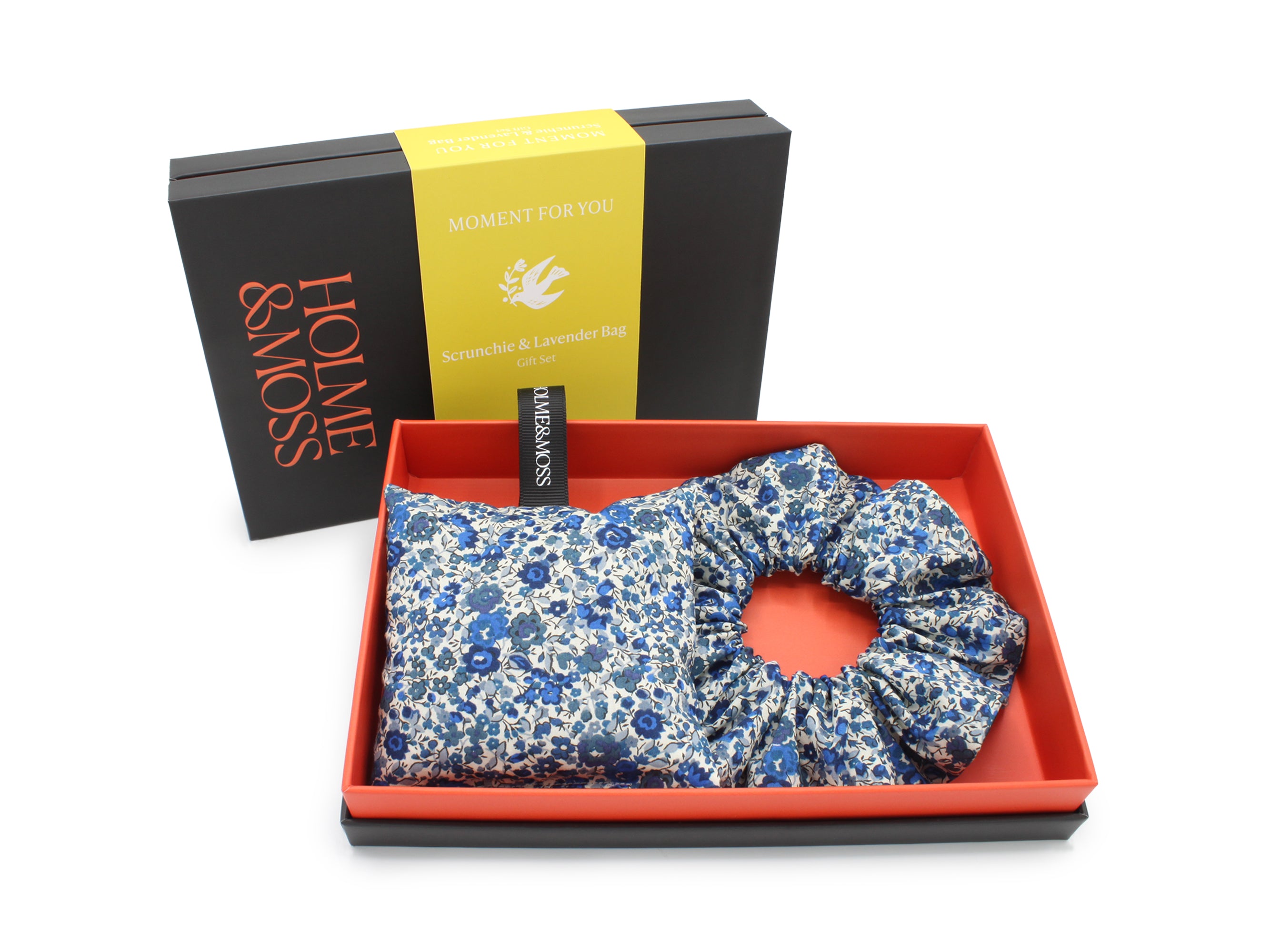 Scrunchie and Lavender Bag Gift Set – Liberty Emma and Georgina B Print | Holme & Moss