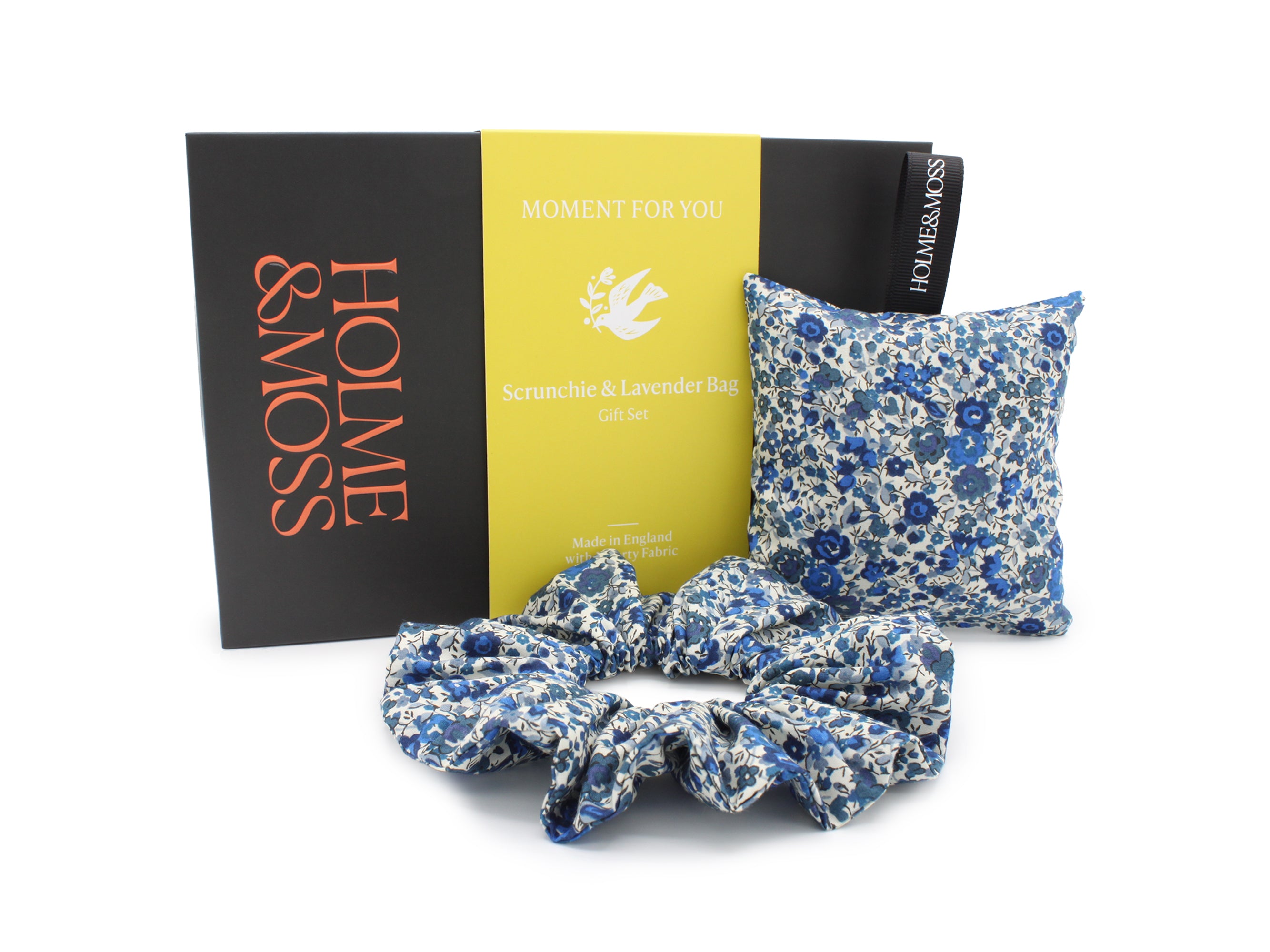 Scrunchie and Lavender Bag Gift Set – Liberty Emma and Georgina B Print | Holme & Moss
