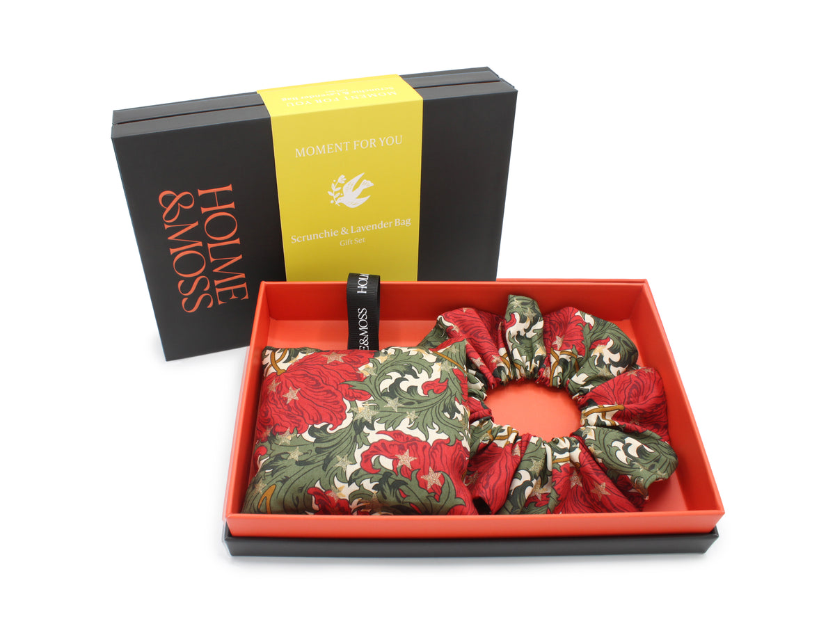Scrunchie and Lavender Bag Gift Set – Liberty Merry Reverie A Print | Holme & Moss