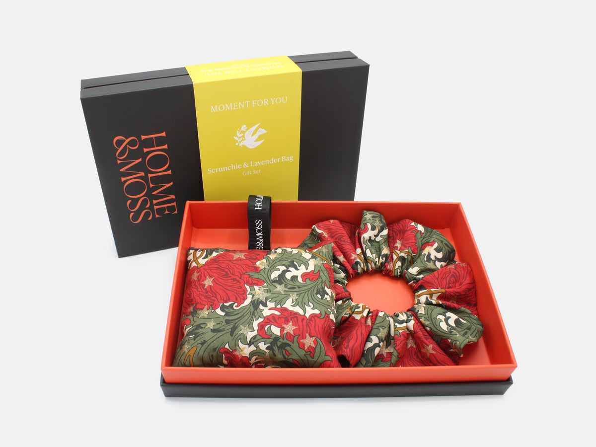 Scrunchie and Lavender Bag Gift Set – Liberty Merry Reverie A Print | Holme & Moss