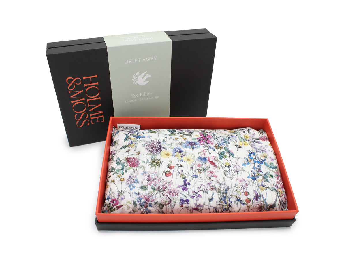 Lavender and Chamomile Scented Eye Pillow - Liberty Wild Flowers Print | Holme & Moss