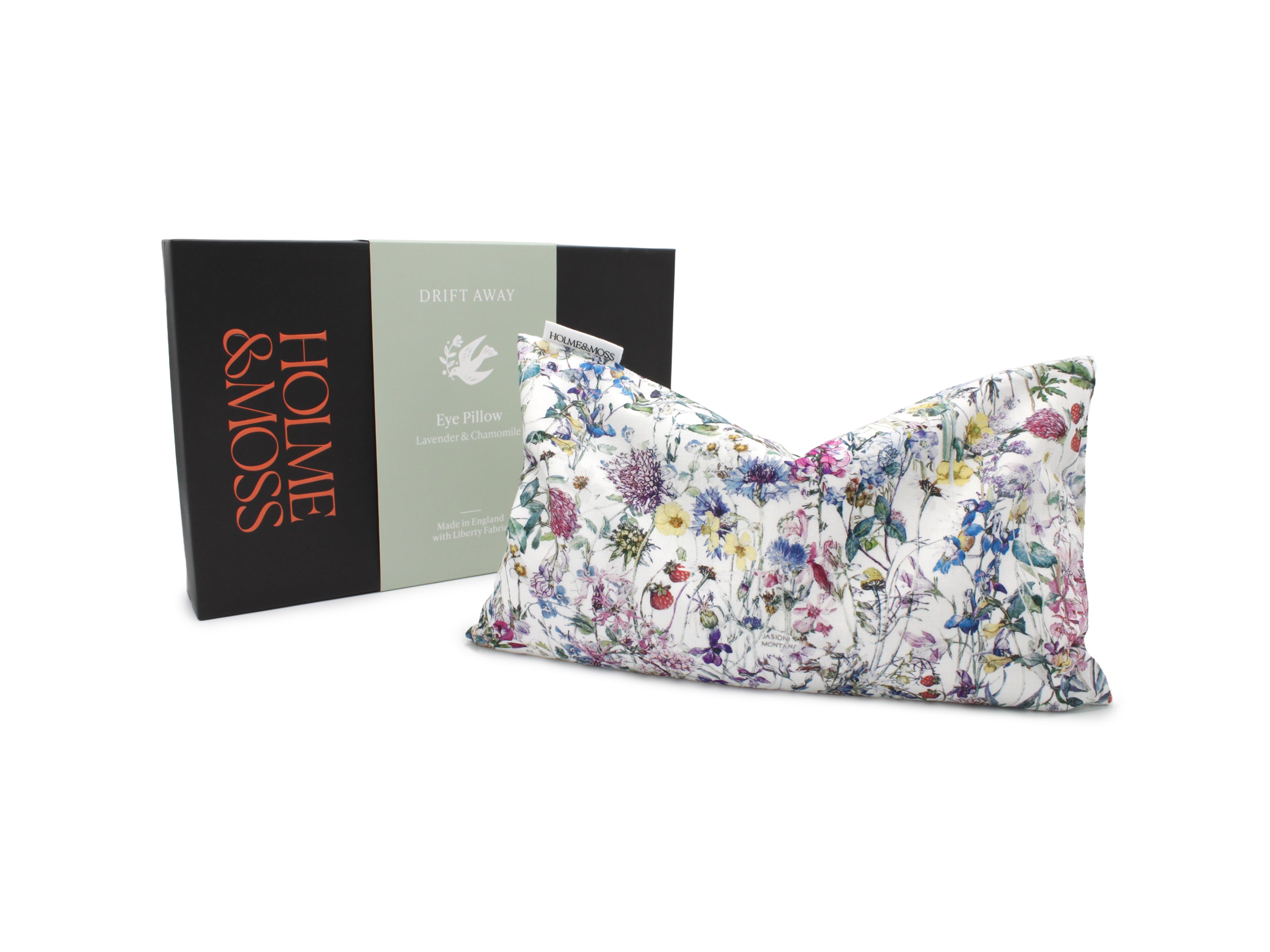 Lavender and Chamomile Scented Eye Pillow - Liberty Wild Flowers Print | Holme & Moss