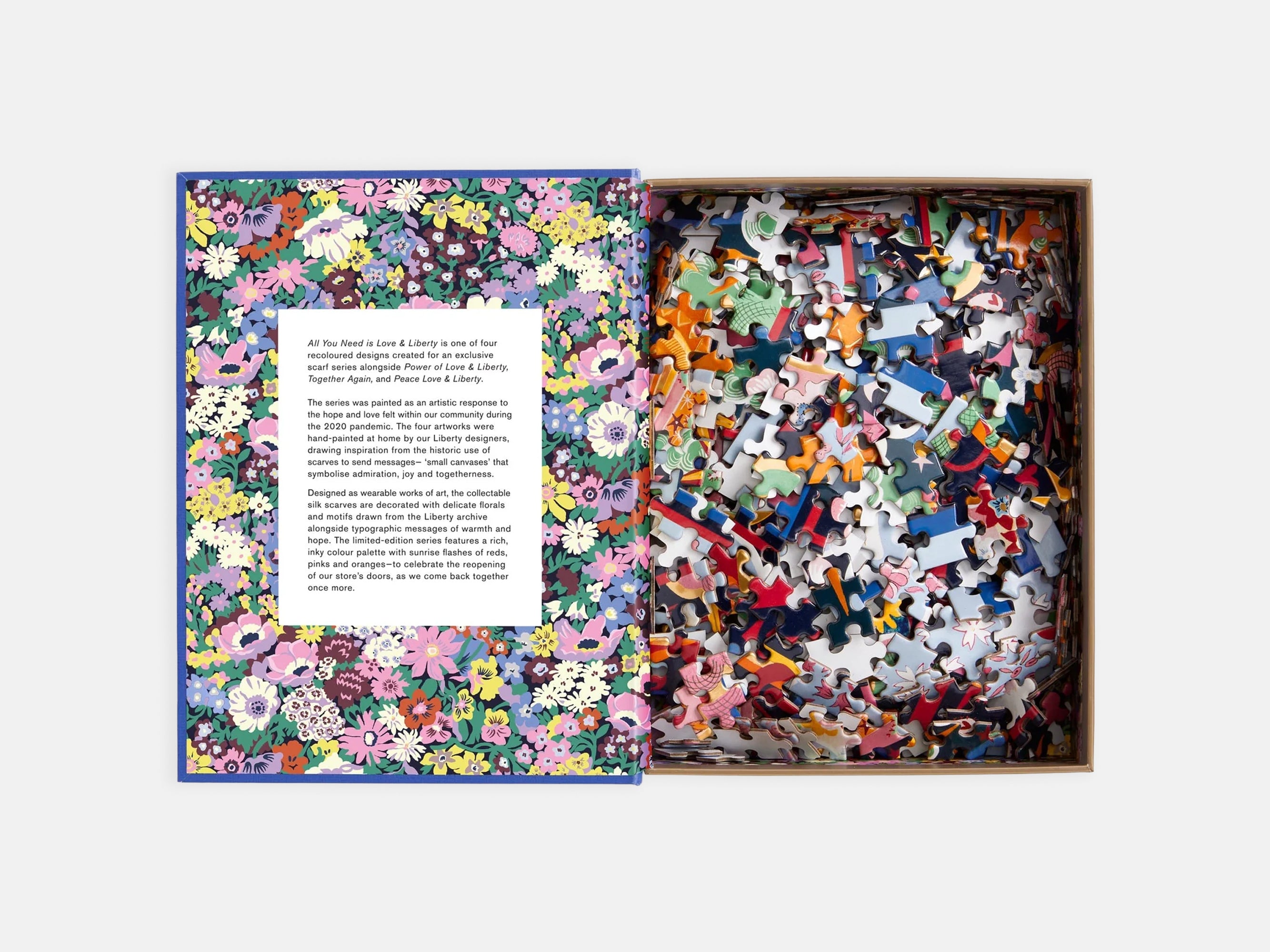 Liberty All You Need is Love 500 Piece Book Puzzle | Holme & Moss