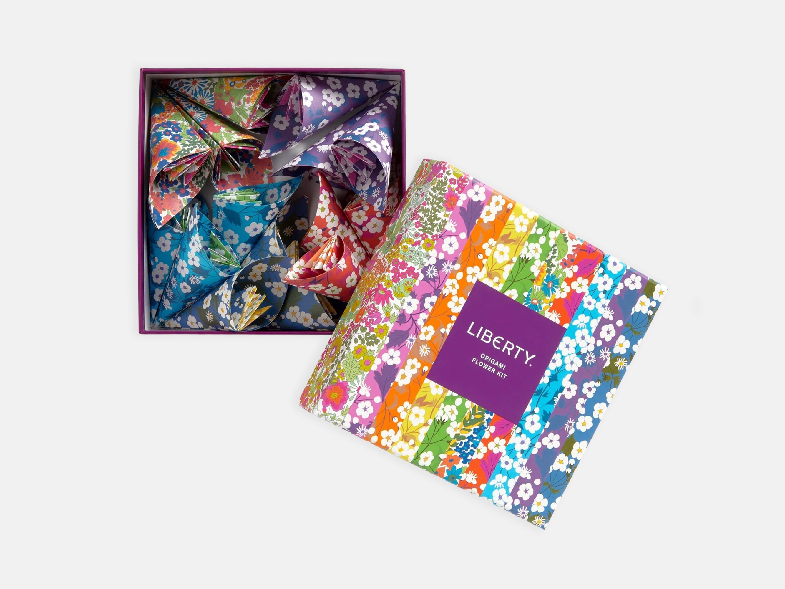 Liberty Classic Floral Origami Flower Kit | Holme & Moss