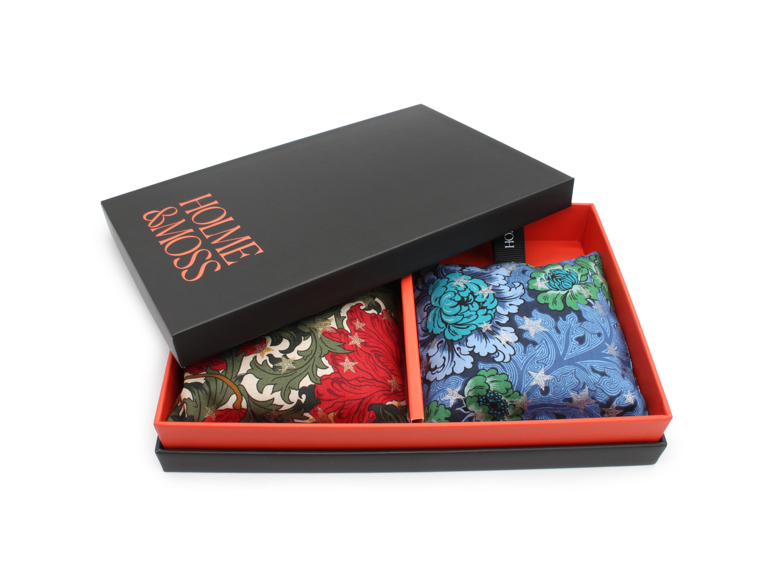 Liberty Fabrics Lavender Bags Gift Box – Set of Two, Festive Collection | Holme & Moss
