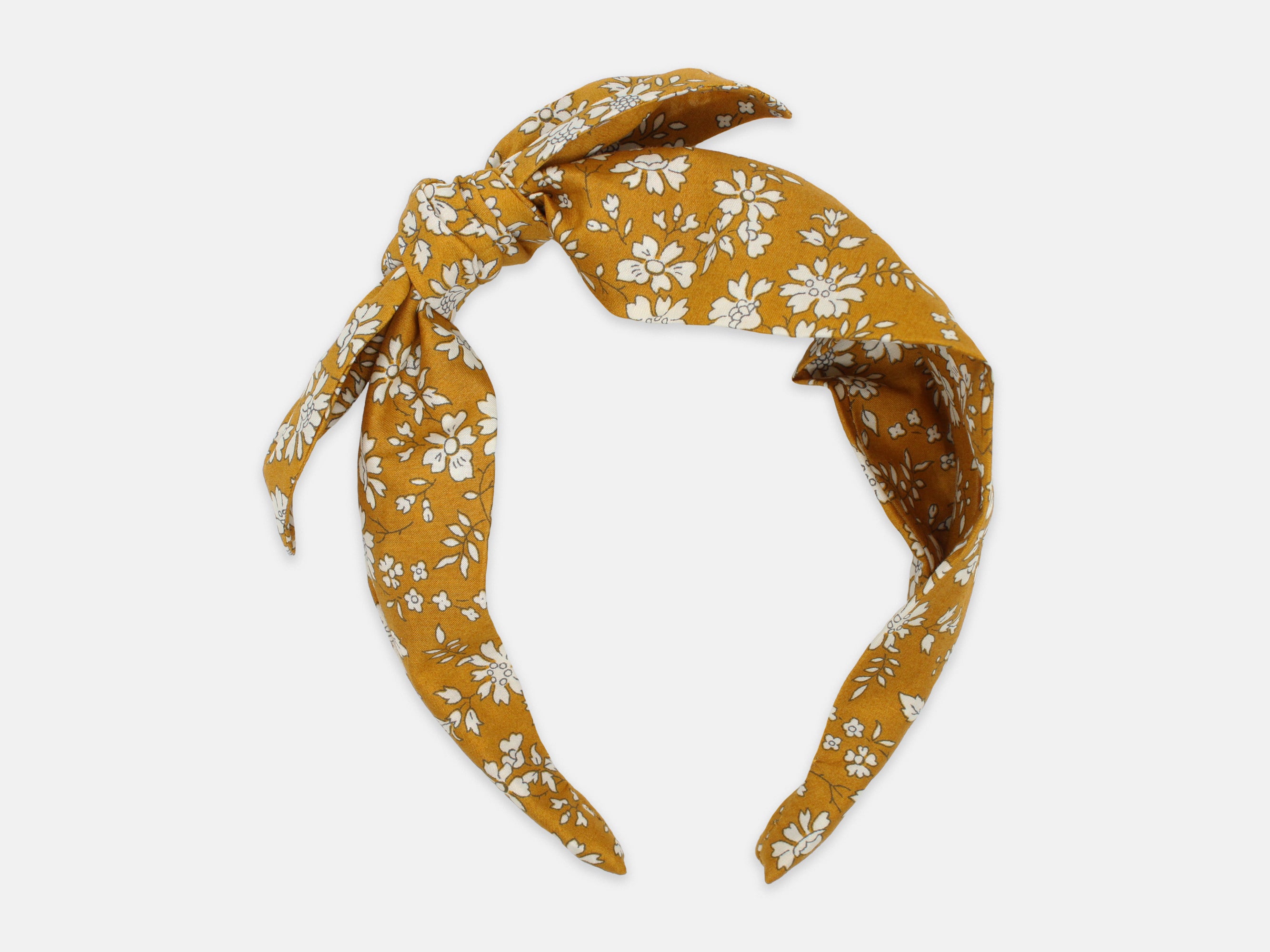 Side Bow Headband, Liberty London Capel G Print | Holme & Moss