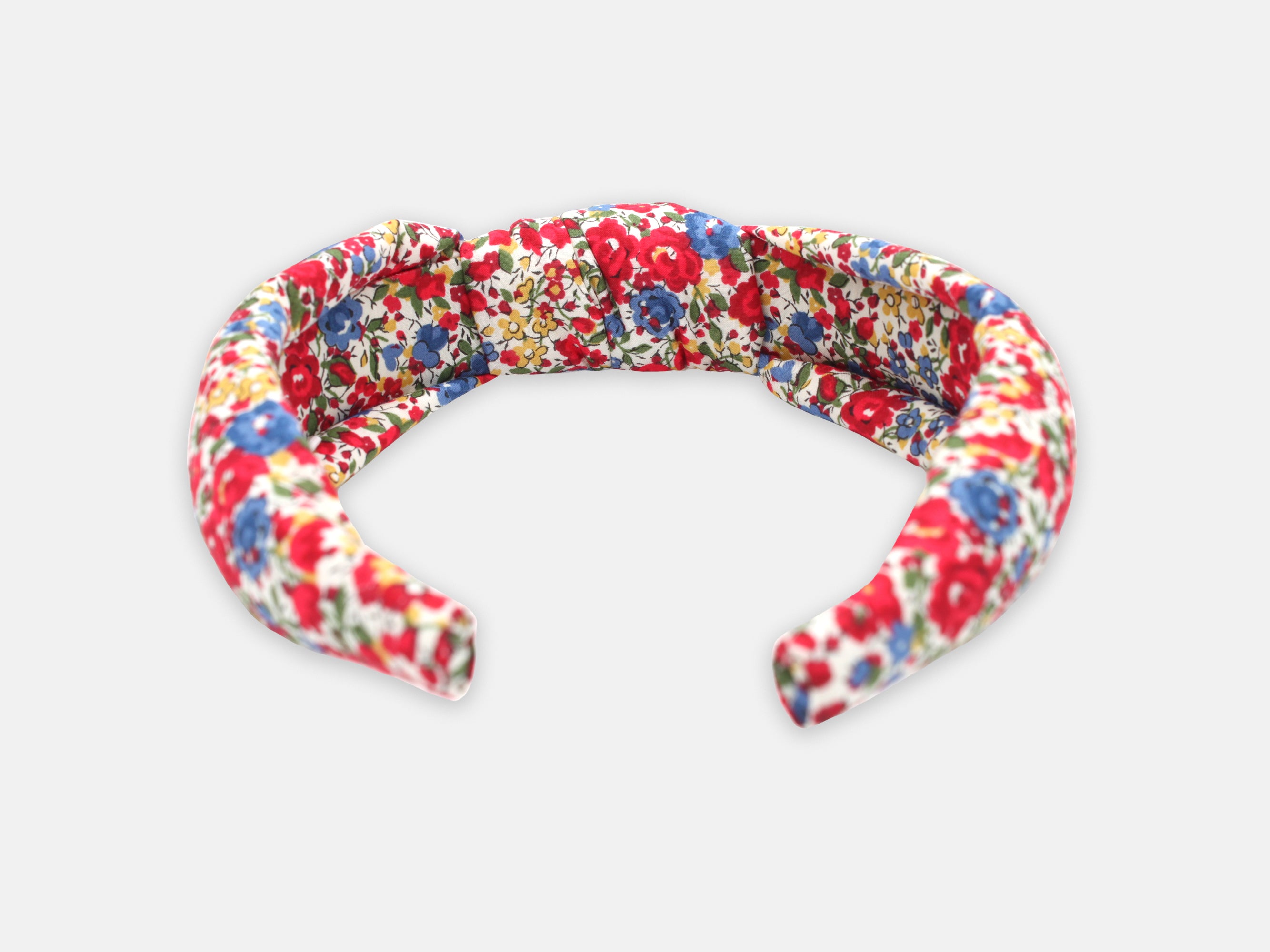 Padded Knot Headband, Liberty London Emma and Georgina C Print | Holme & Moss