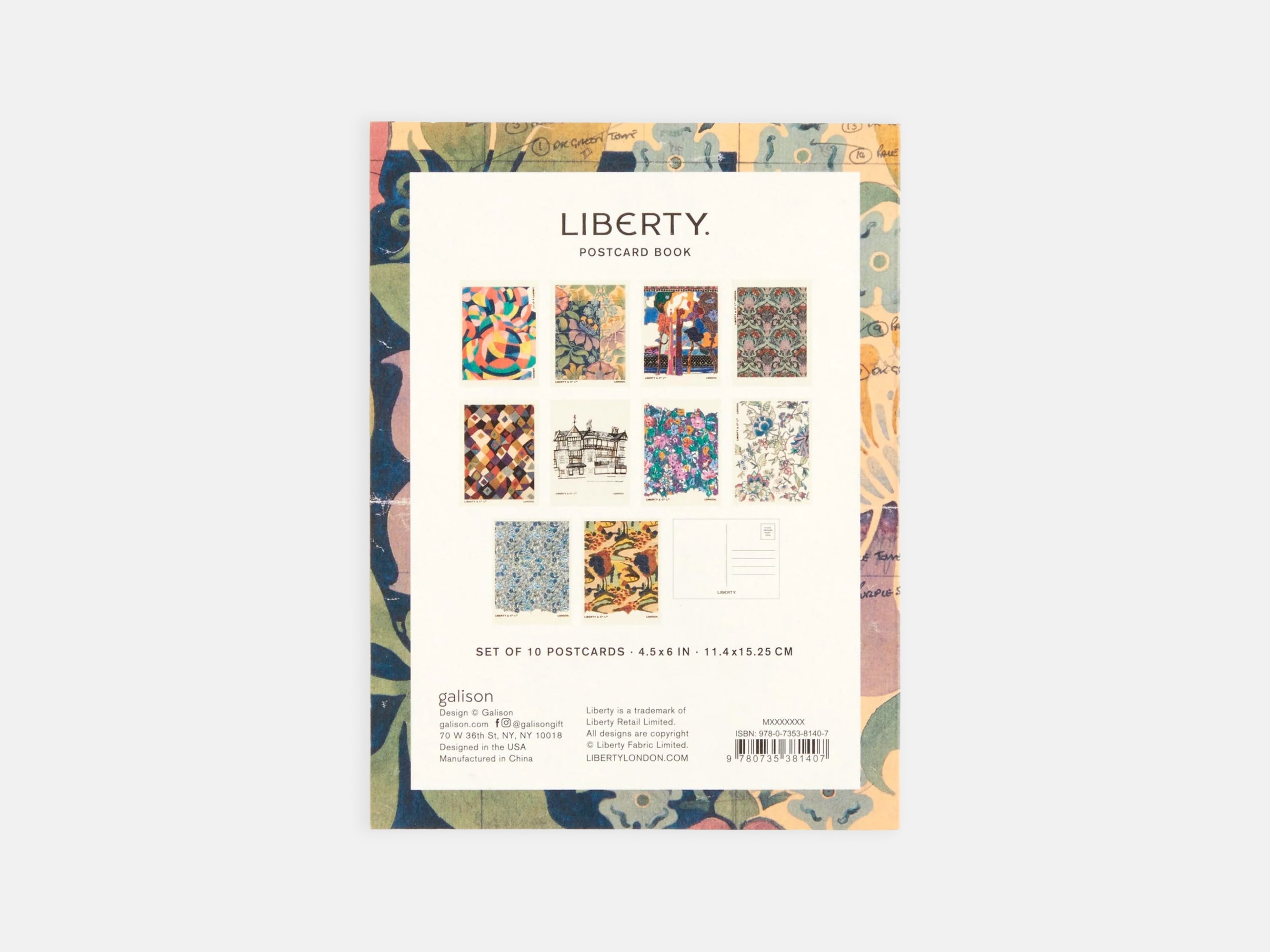 Liberty Postcard Book | Holme & Moss