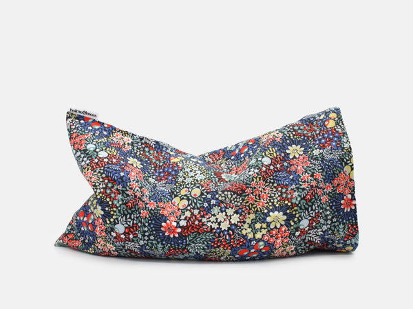 Lavender and Chamomile Scented Eye Pillow - Liberty Elderberry A Print | Holme & Moss