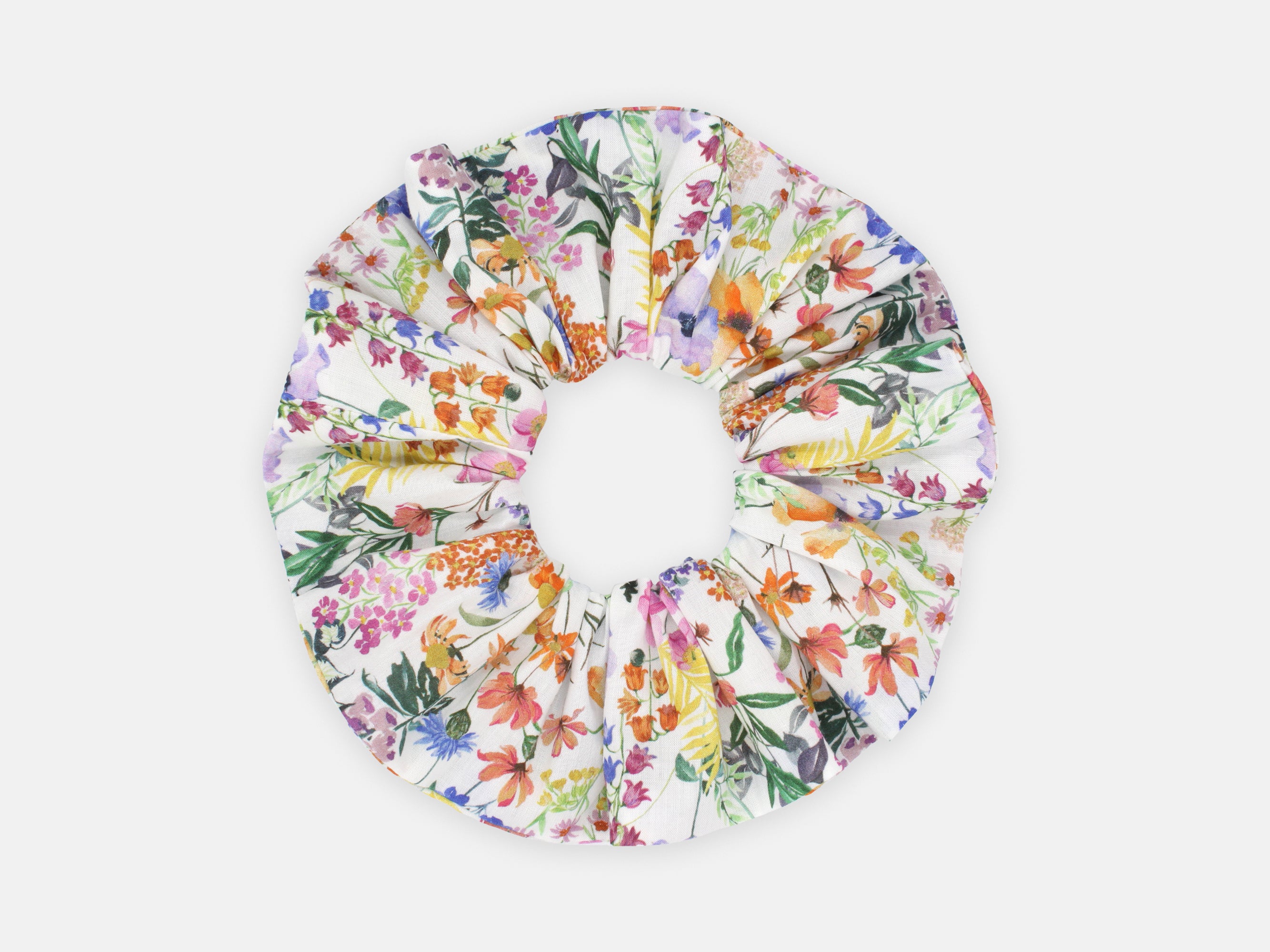 Large Scrunchie - Liberty London Purley Meadow Print | Holme & Moss
