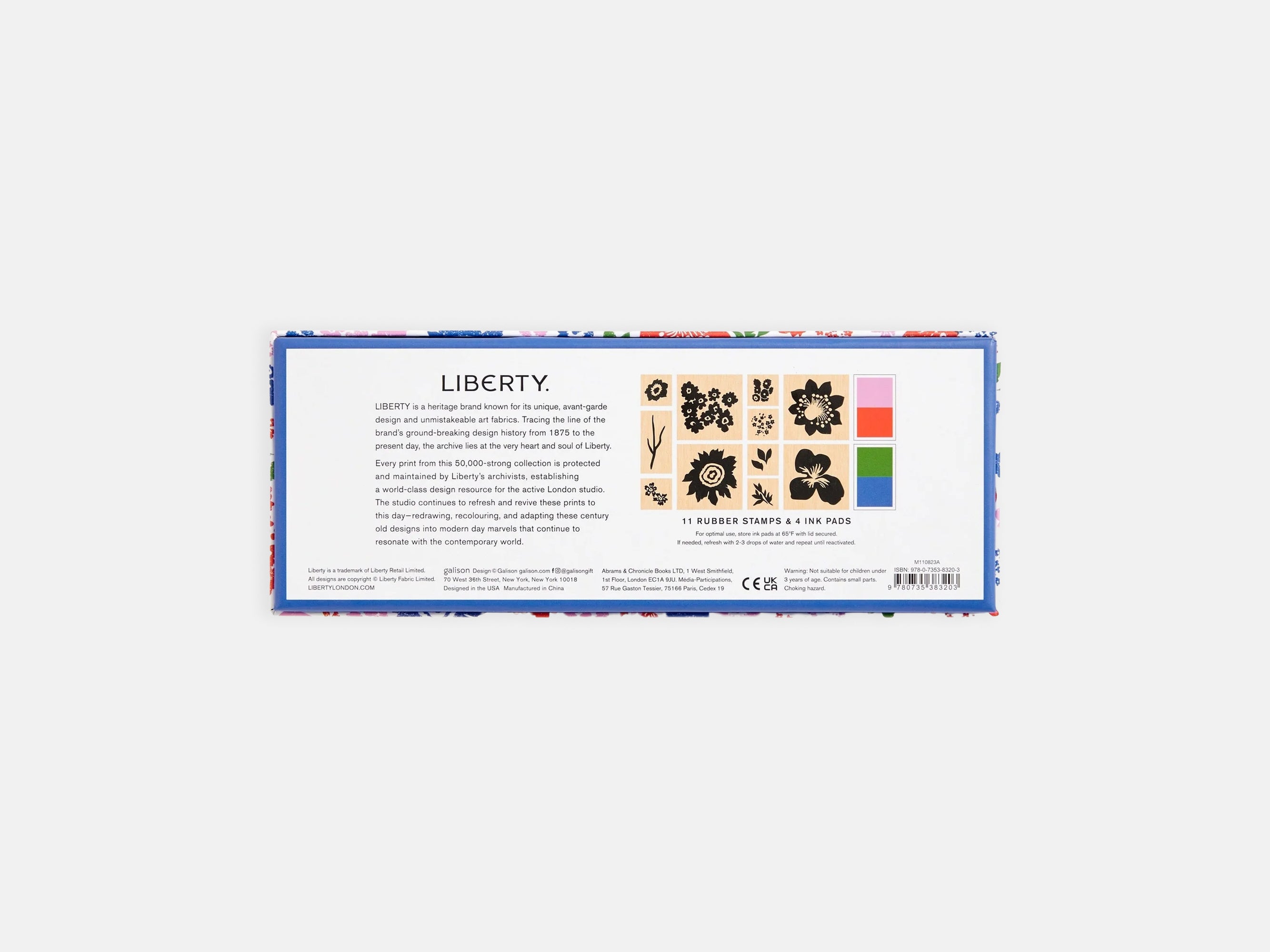 Liberty Rubber Stamp Set | Holme & Moss