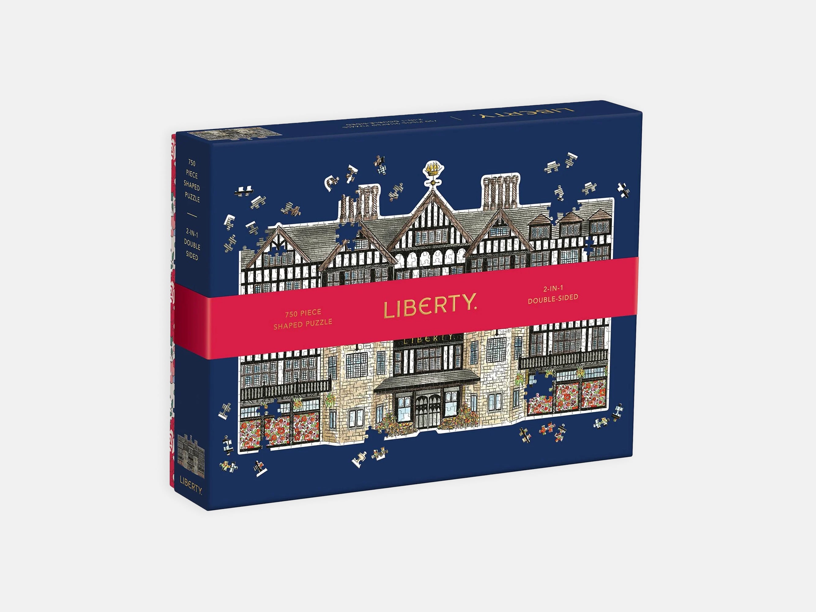 Liberty Tudor Building 750 Piece Shaped Puzzle | Holme & Moss