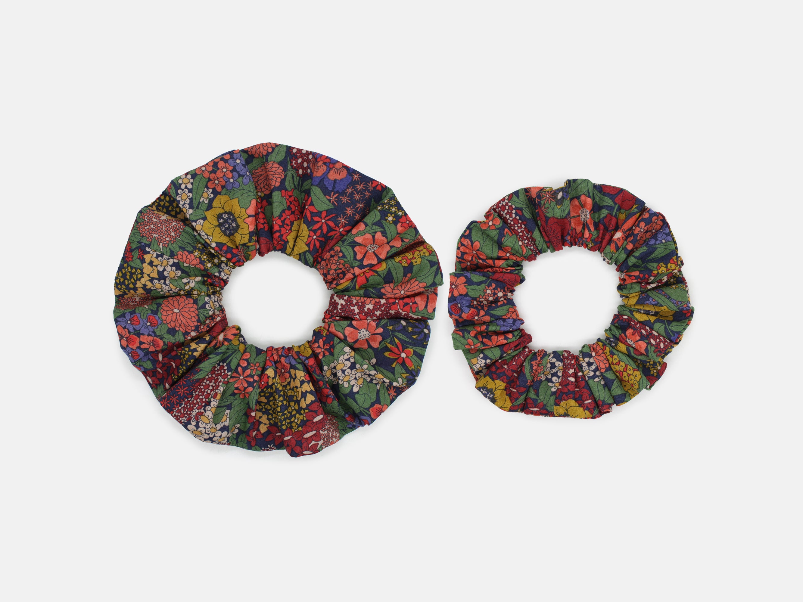 Large and Medium Scrunchie - Liberty London Ciara G Print | Holme & Moss