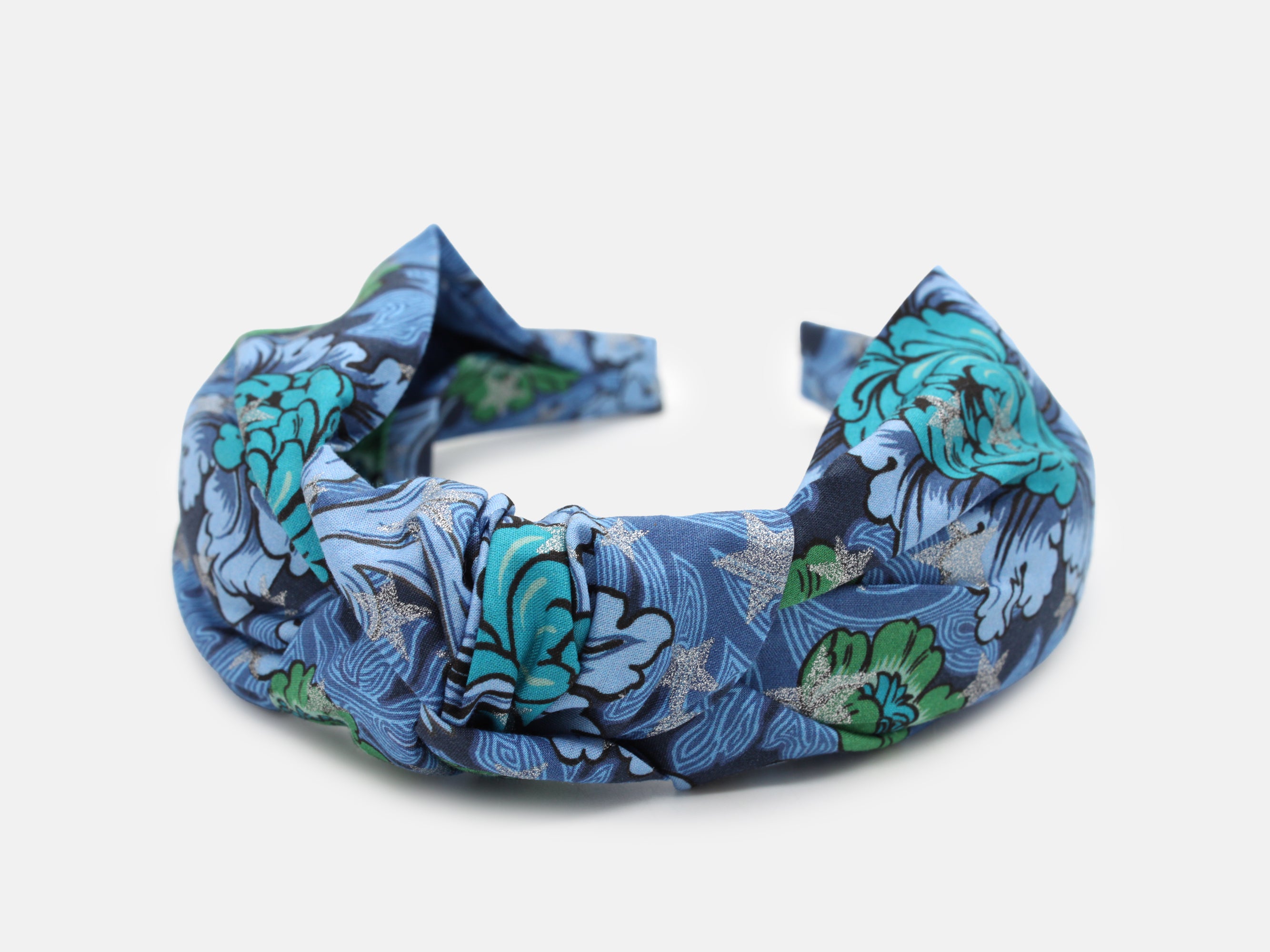 Classic Knot Headband - Liberty December Day Star C Print | Holme & Moss