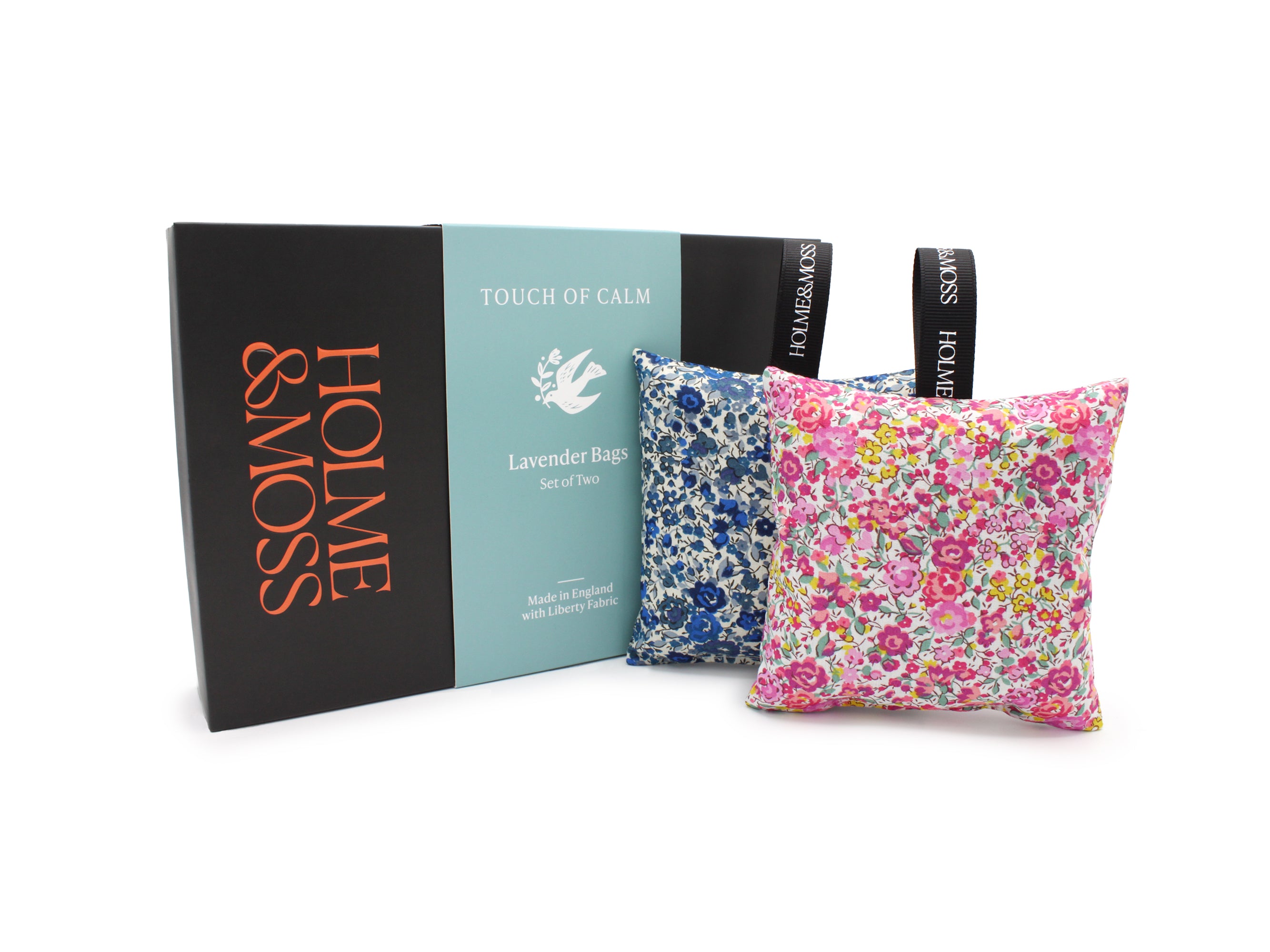 Liberty Fabrics Lavender Bags Gift Box – Set of Two, Emma and Georgina Collection | Holme & Moss