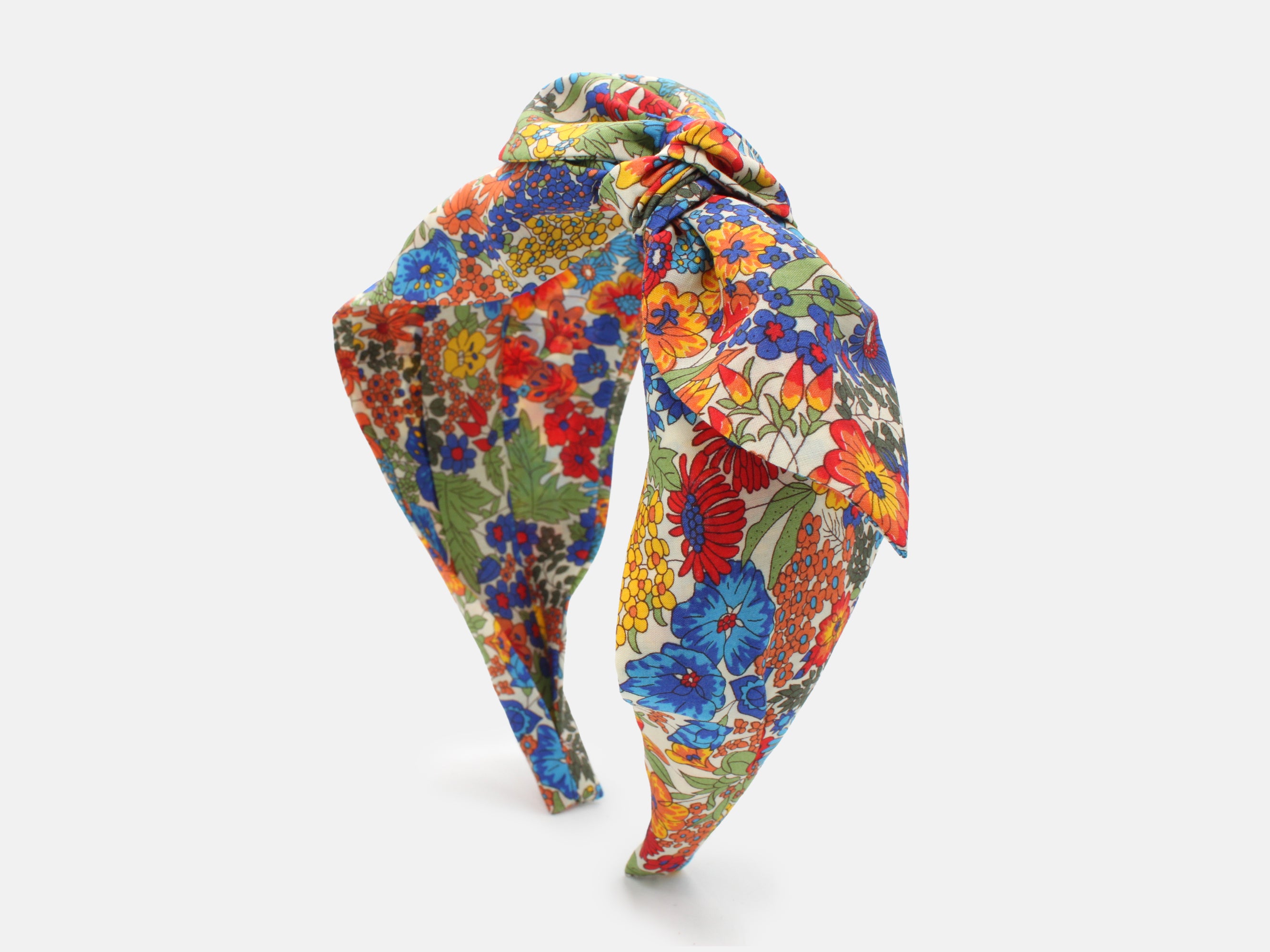 Side Bow Headband - Liberty Margaret Annie A Print | Holme & Moss
