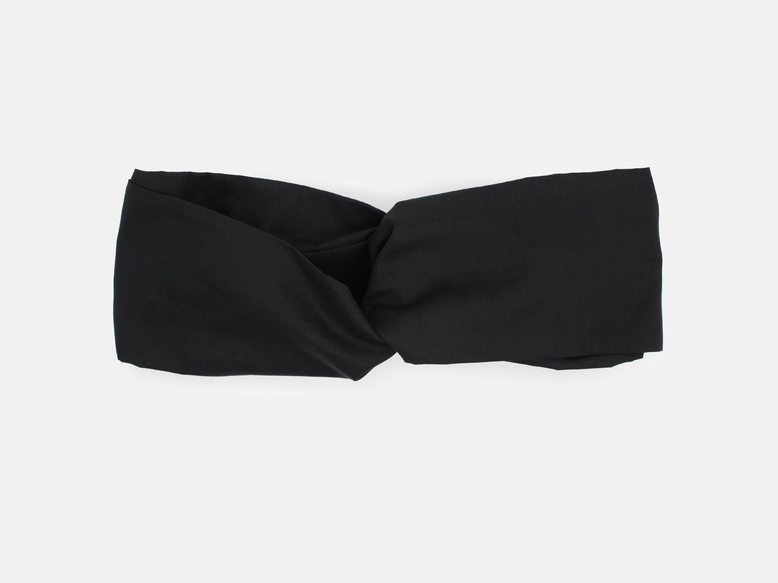 Twist Headband, Liberty London Black F Print | Holme & Moss