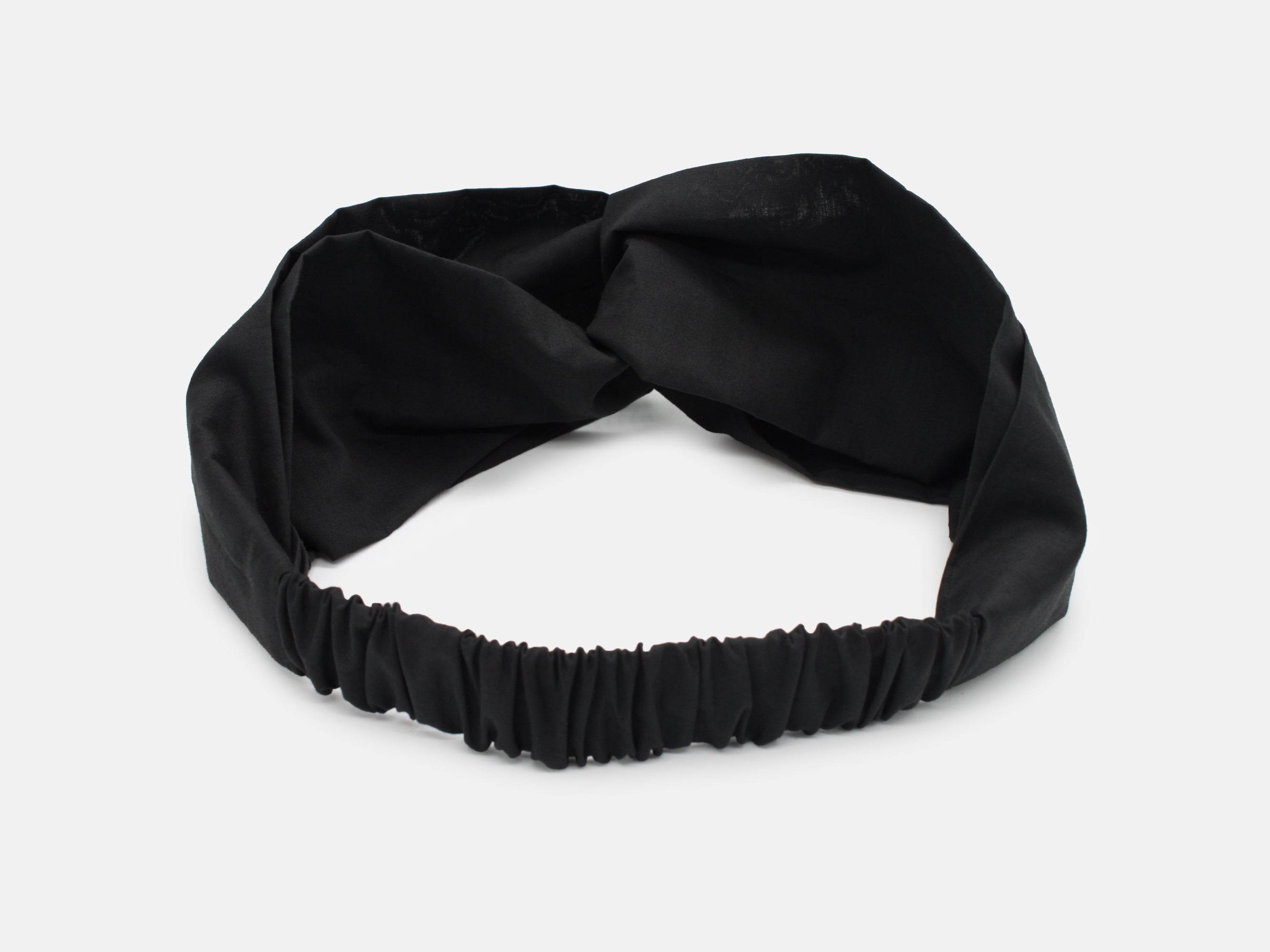 Twist Headband, Liberty London Black F Print | Holme & Moss