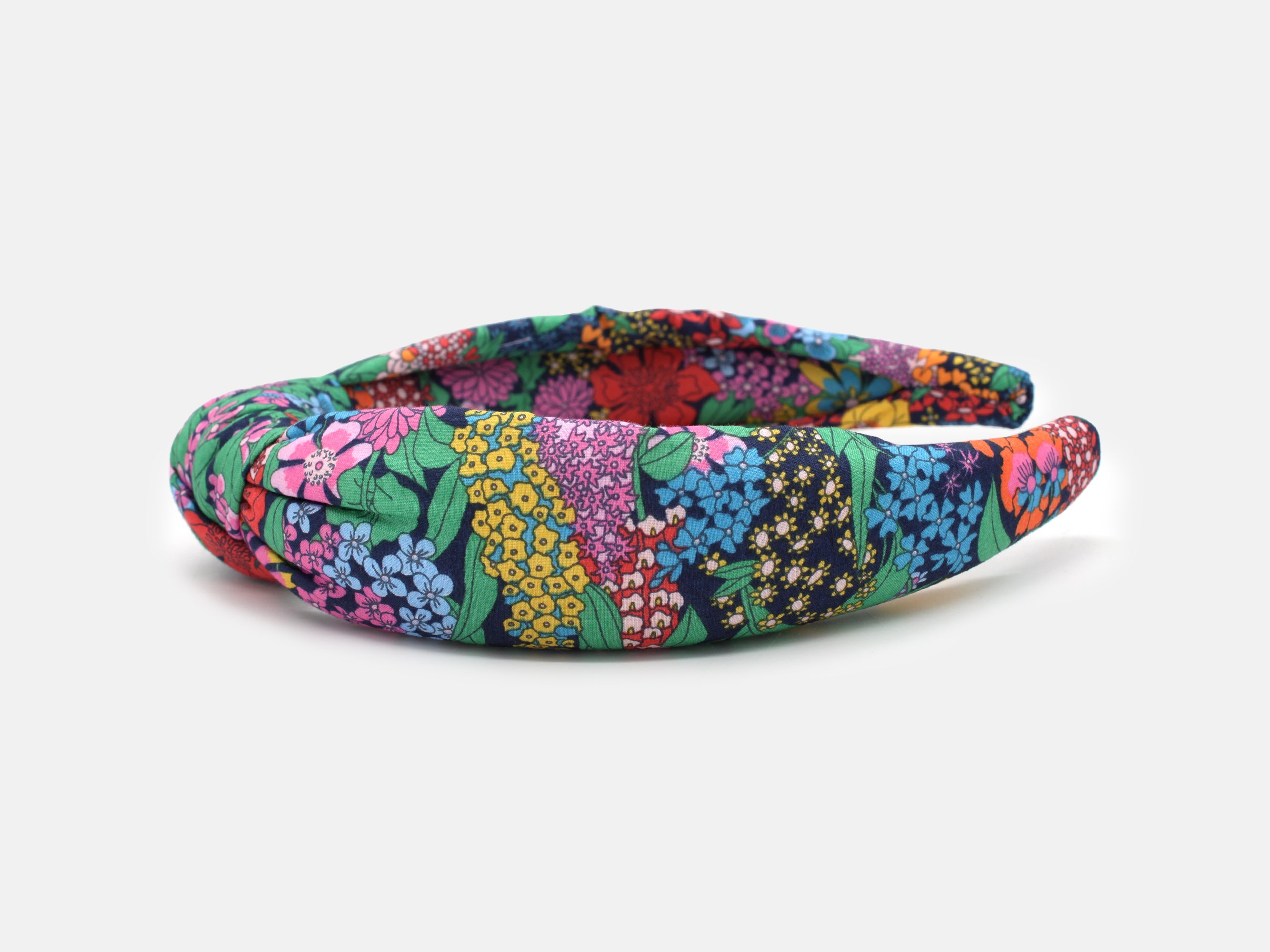 Padded Knot Headband, Liberty London Ciara E Print | Holme & Moss