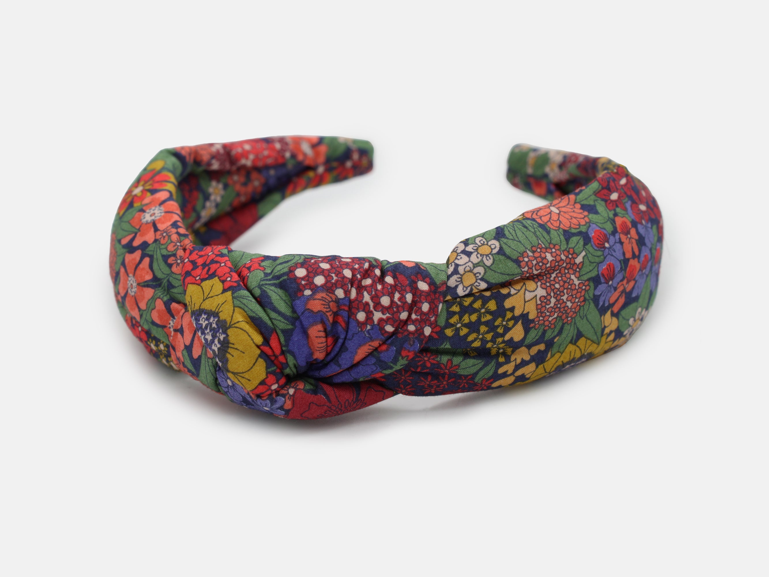 Padded Knot Headband, Liberty London Ciara G Print | Holme & Moss