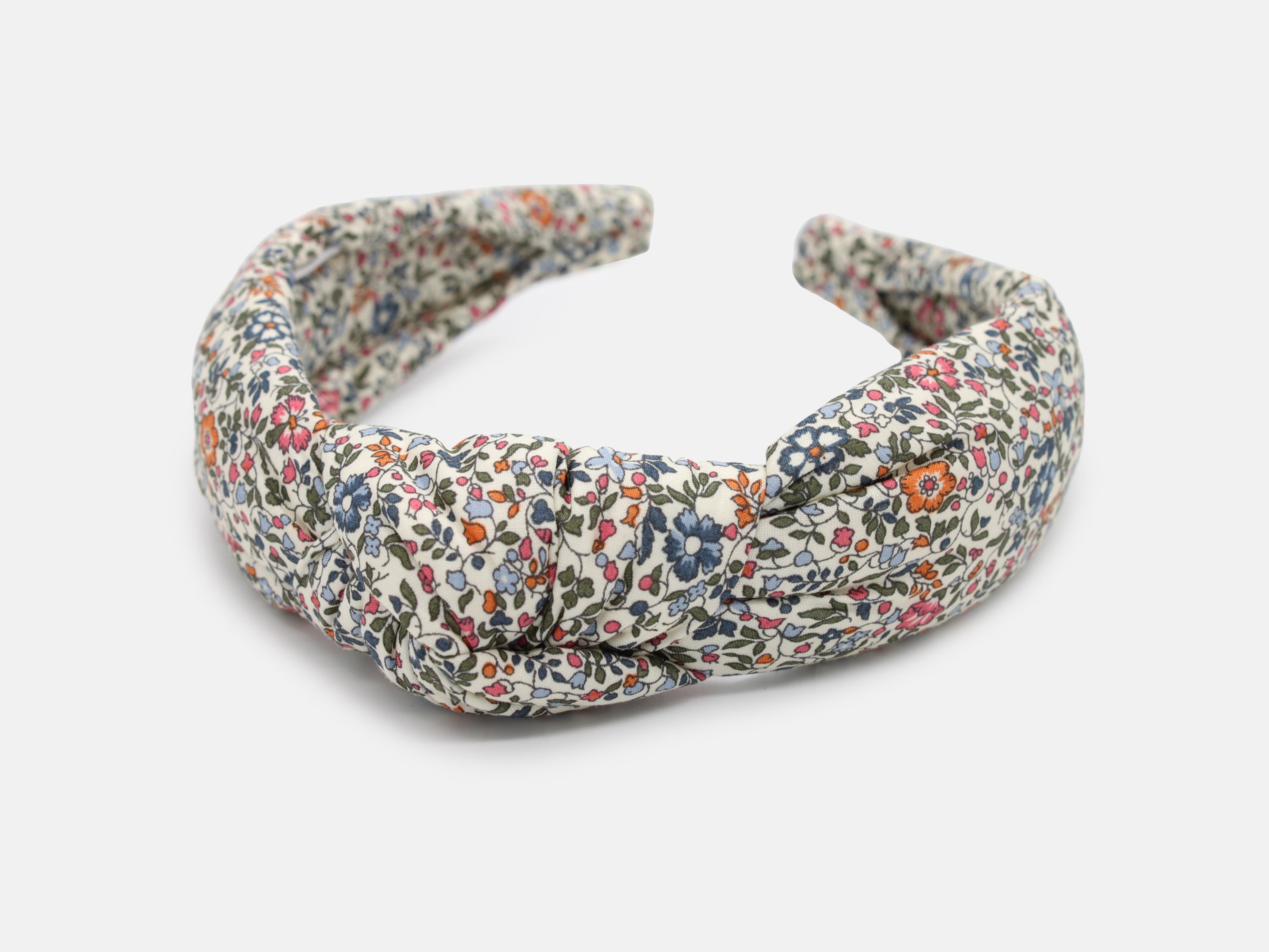 Padded Knot Headband, Liberty London Katie and Millie D Print | Holme & Moss