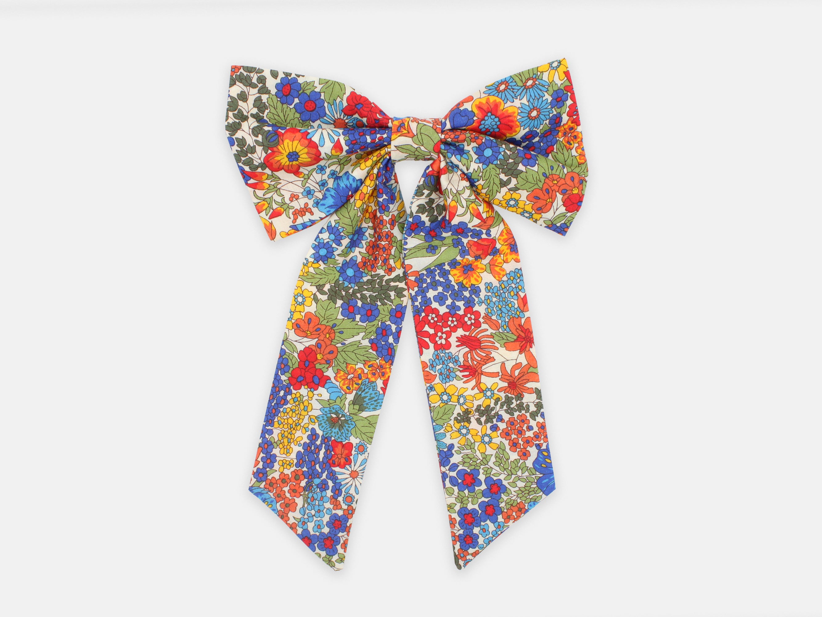 Large Bow Hair Clip - Liberty Margaret Annie A Print | Holme & Moss