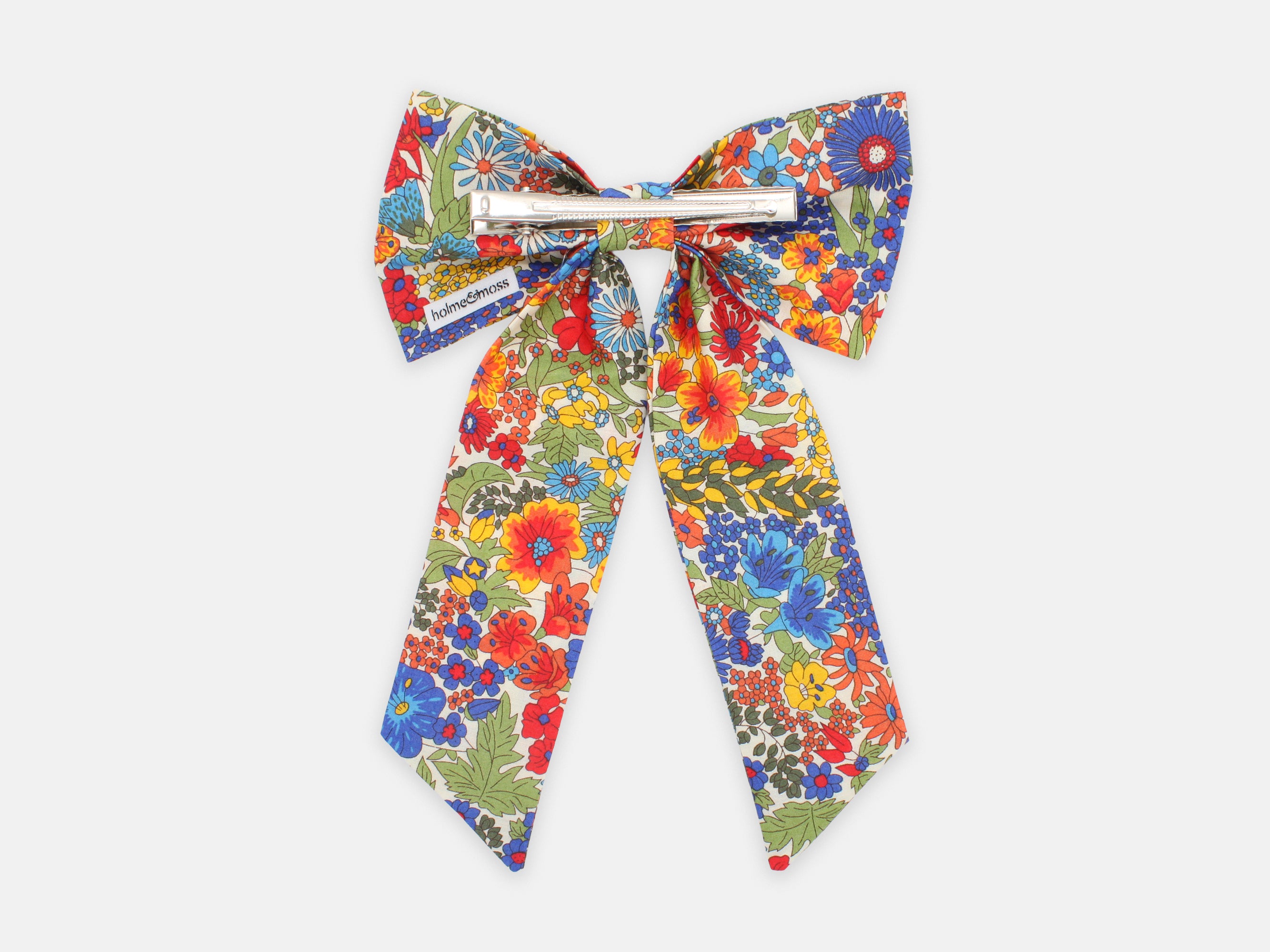 Large Bow Hair Clip - Liberty Margaret Annie A Print | Holme & Moss