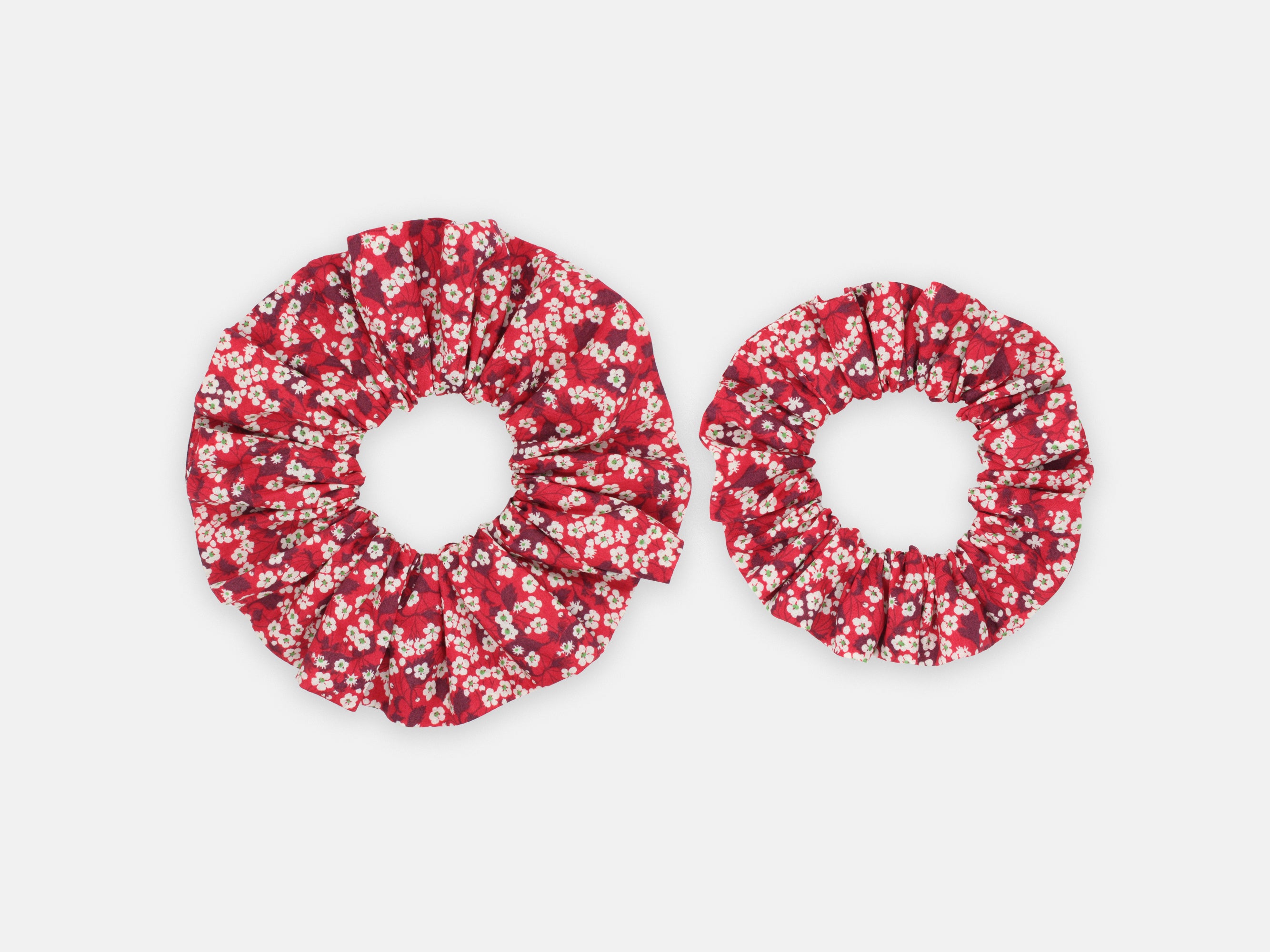 Large and Medium Scrunchie - Liberty London Mitsi Valeria D Print | Holme & Moss